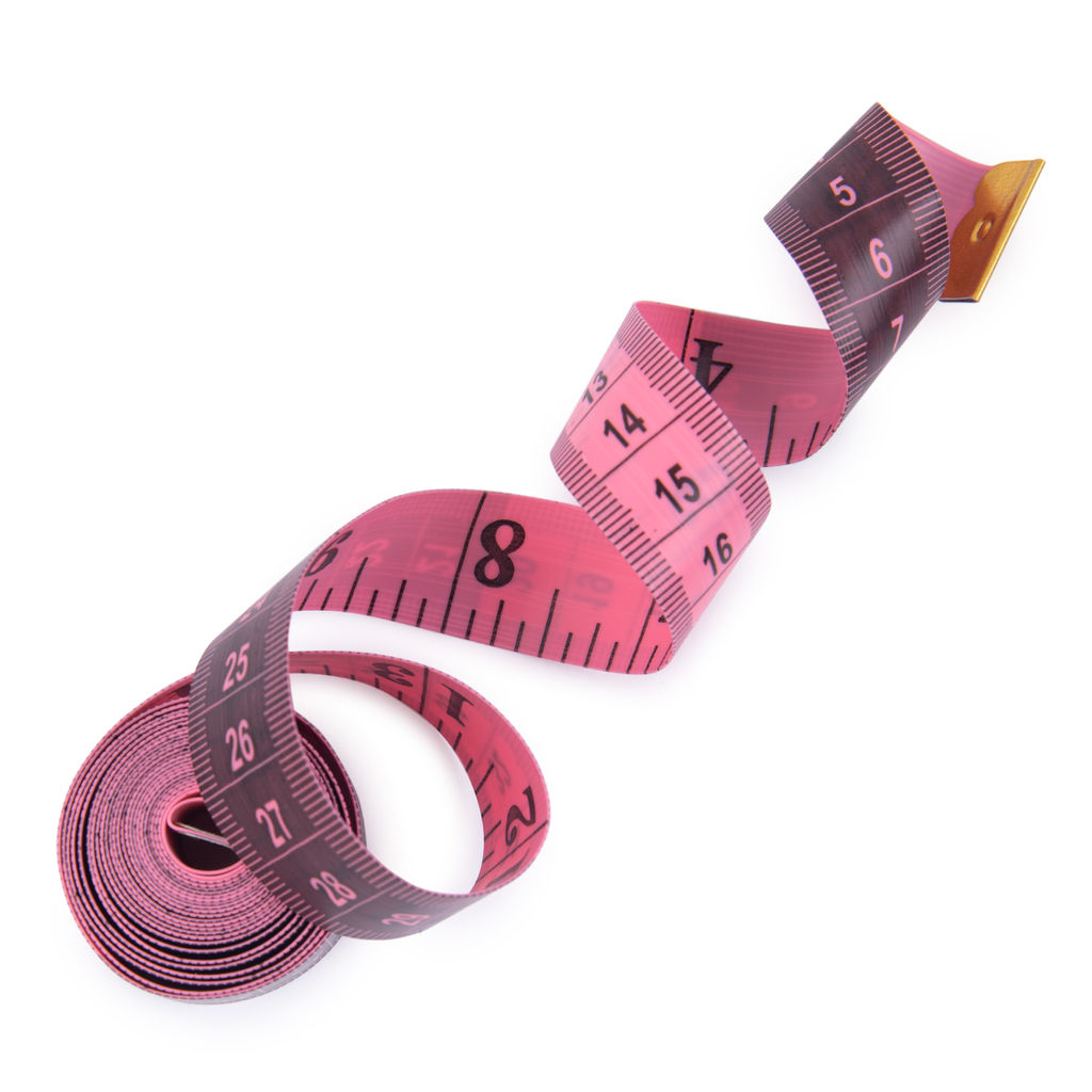 Micron CES-200B Сантиметр поливинилхлорид 200 см х 2 см 1 шт в блистере розовый/черный