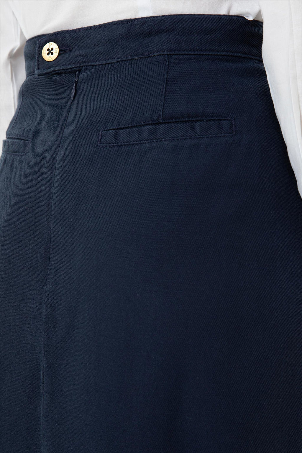 Женская темно-синяя тканая юбка Неожиданная скидка в корзине - U.s. polo assn фото 7