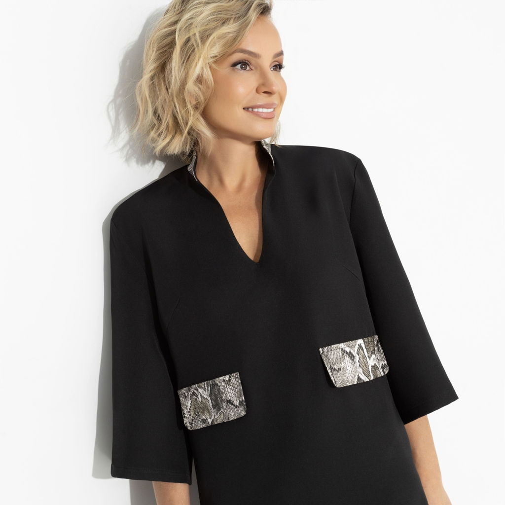 Платье с имитацией карманов, Деловая леди (new) - Charutti фото 3