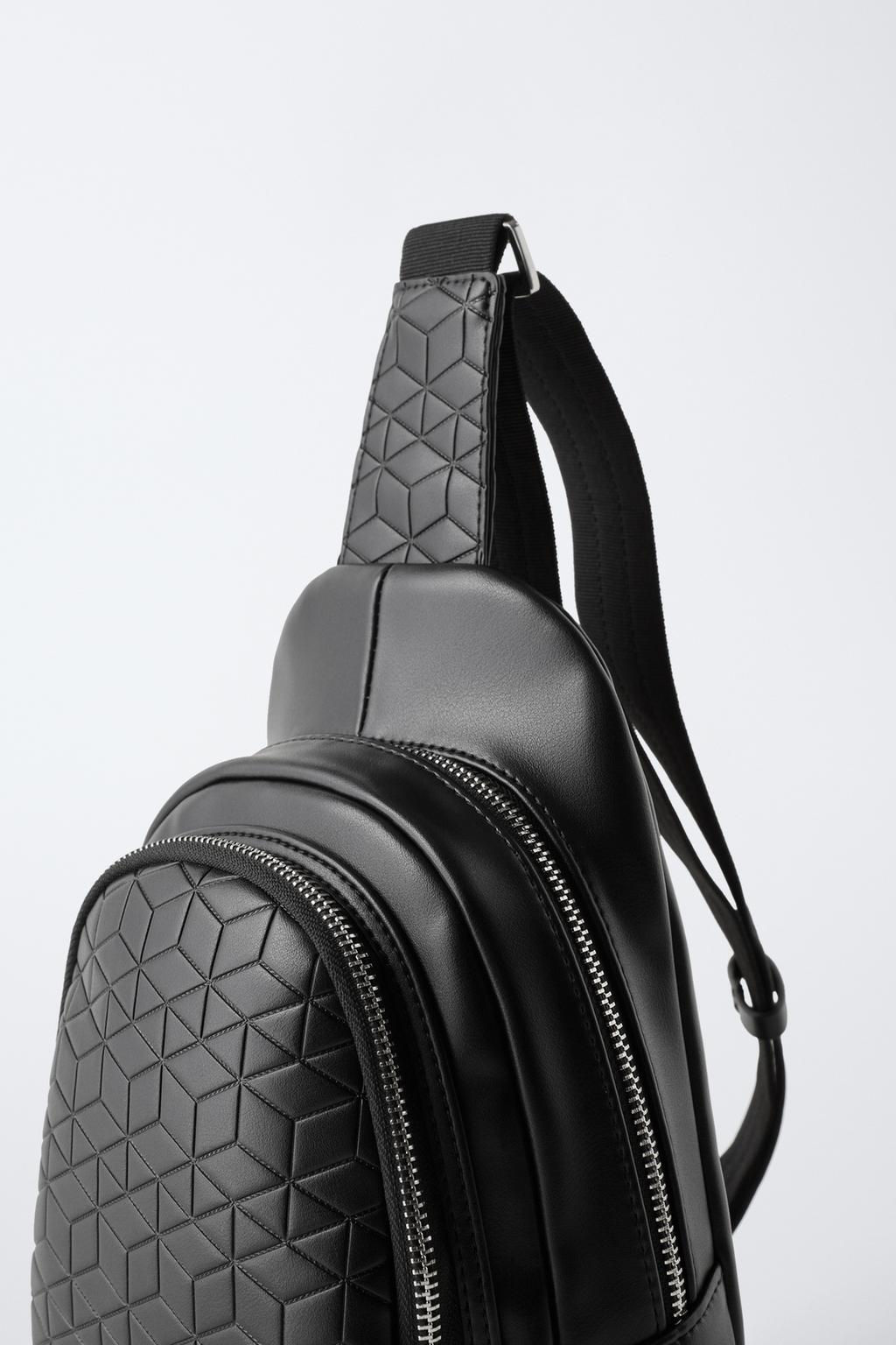 EMBOSSED CROSSBODY BAG - Zara фото 3