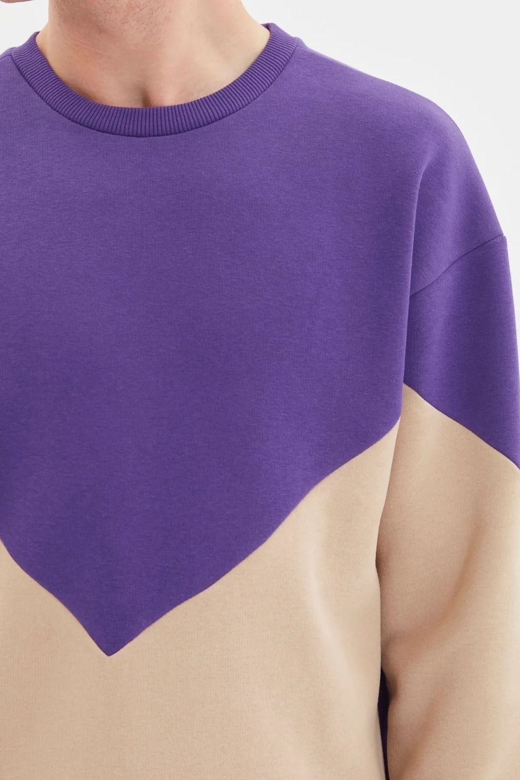 TRENDYOL MAN Kahverengi Regular/Normal Kesim Ici Polar/S?cak Tutan Sweatshirt TMNAW21SW1162 - Trendyolmilla фото 11