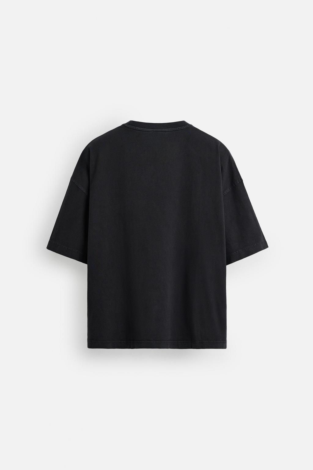 BASIC BOXY FIT T-SHIRT - Zara фото 39