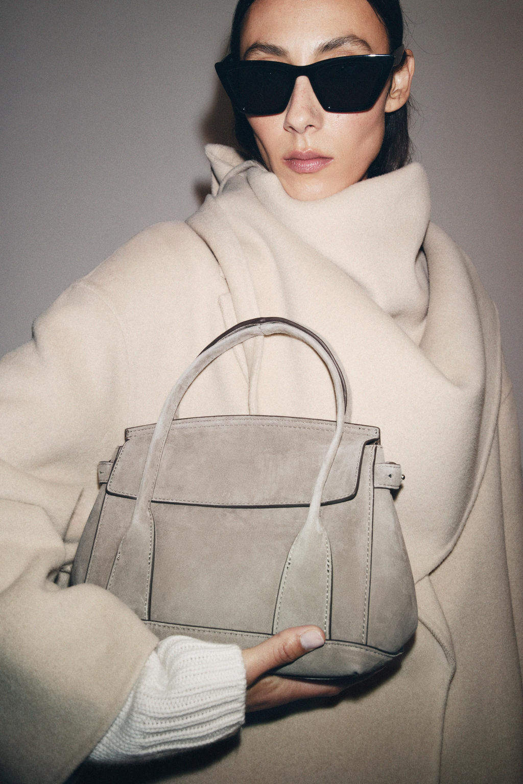 MINI CITY BAG LEATHER - Zara фото 14