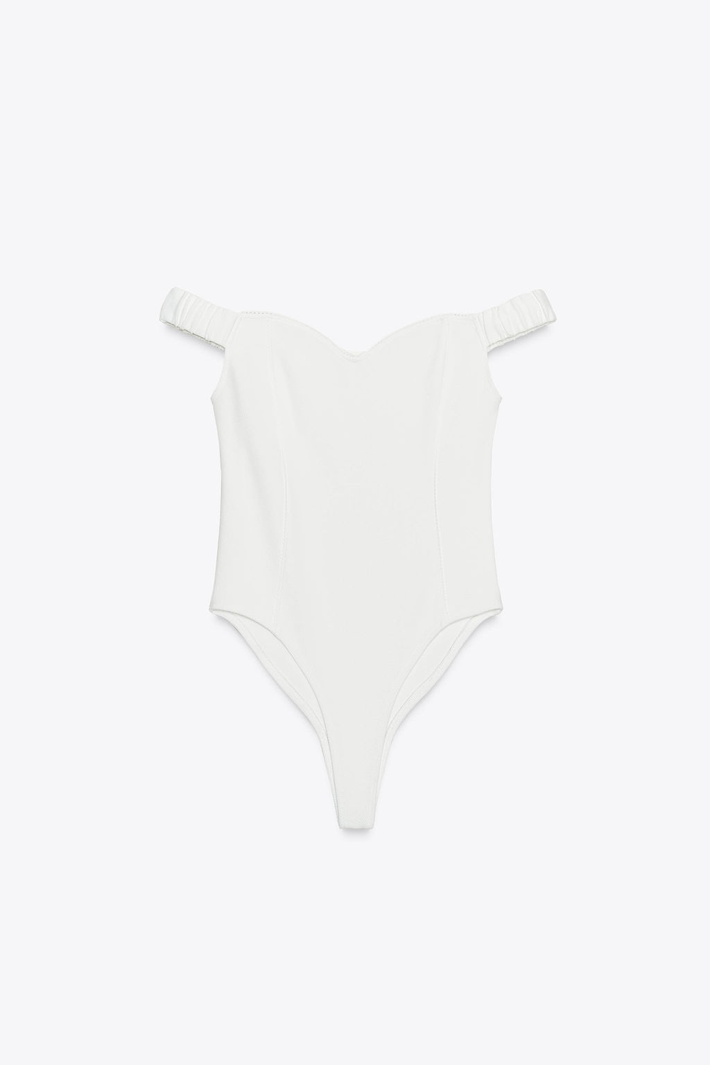 TWILL BODY WITH PICOT TRIMS - Zara фото 4