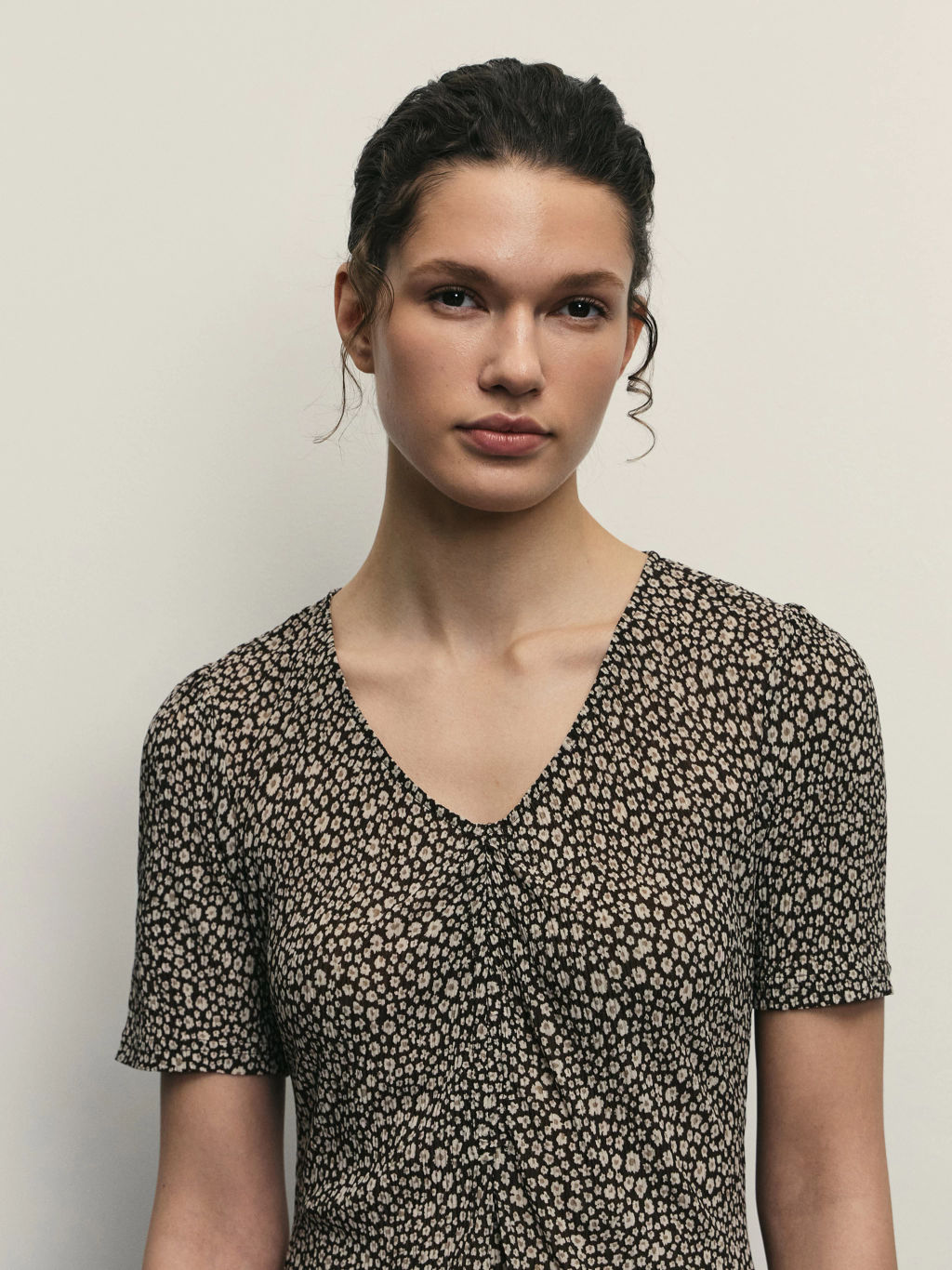 Платье миди с принтом / Zarina фото 6