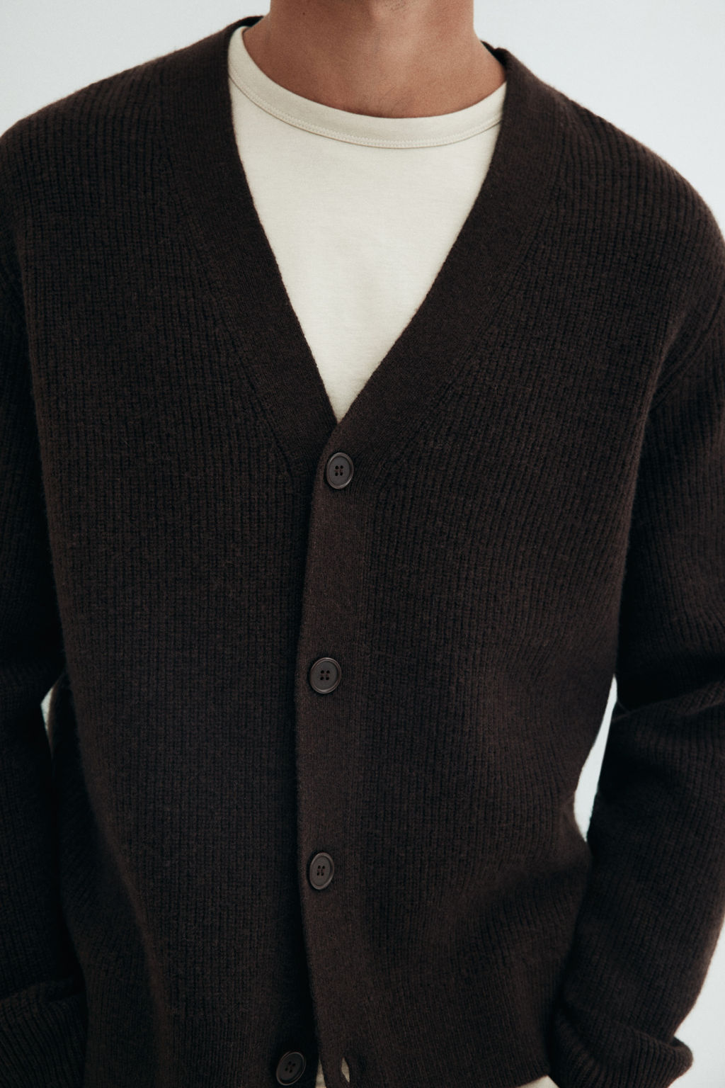 C?rdigan de lana Regular Fit - H&m фото 4