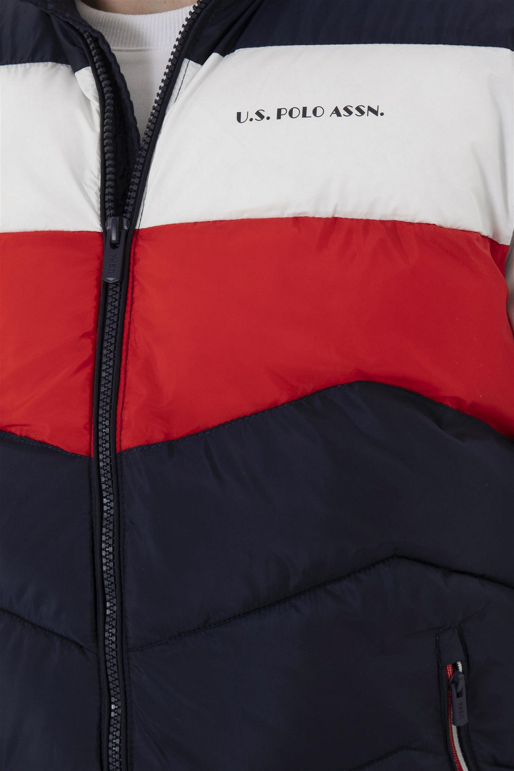 Мужской темно-синий жилет - U.s. polo assn фото 7