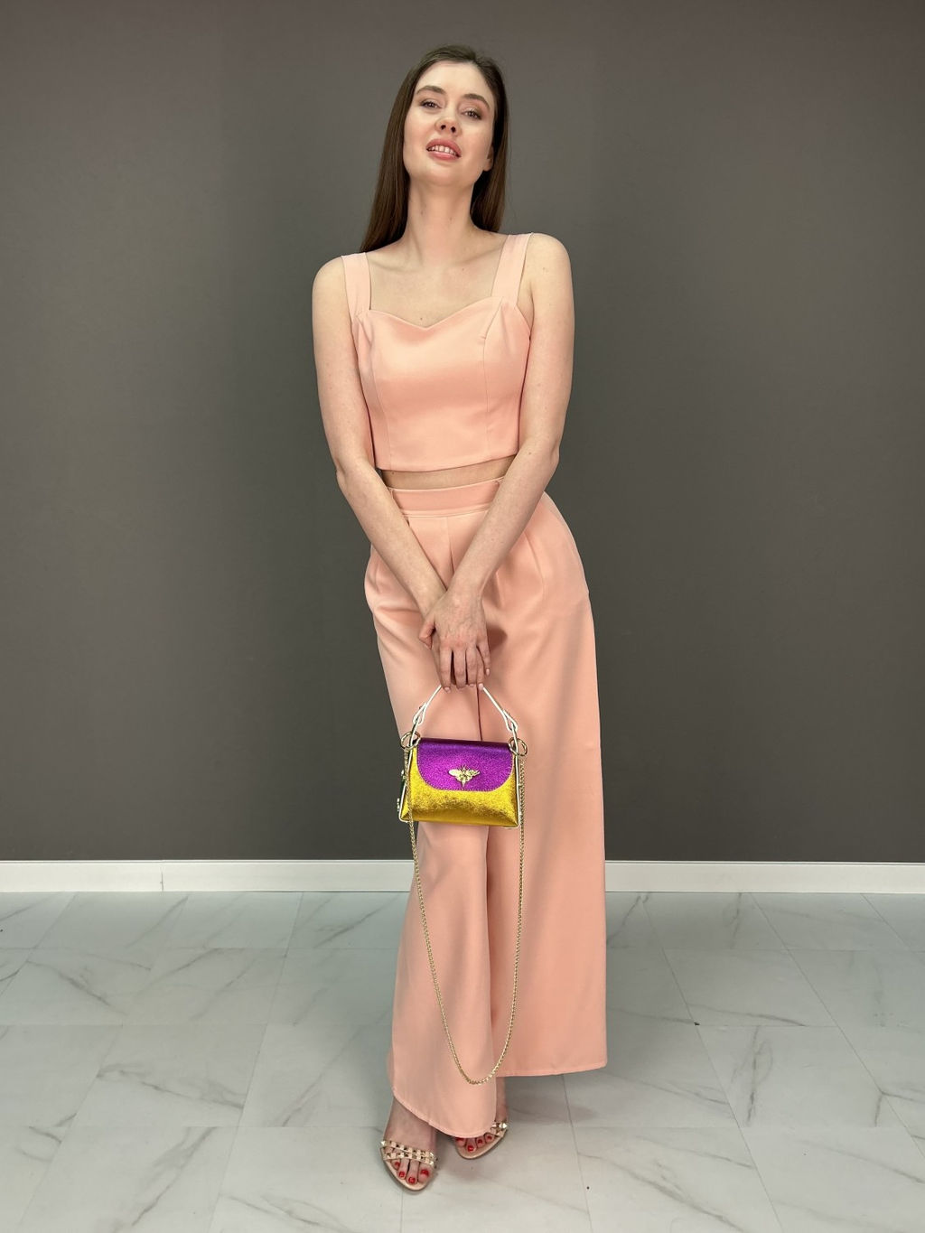 Сумка женская из телячьей кожи