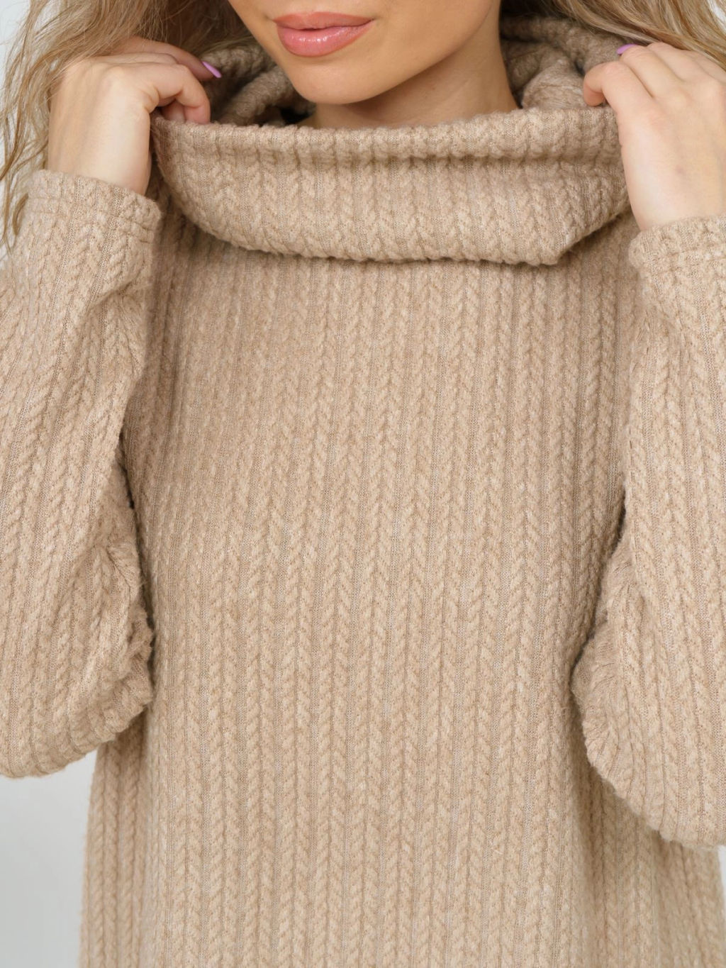 Костюм женский, цвет бежевый