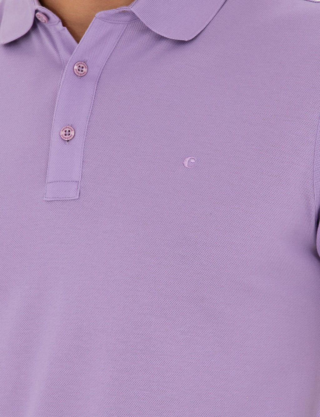 Lila Slim Fit Basic T -For - Cacharel фото 7