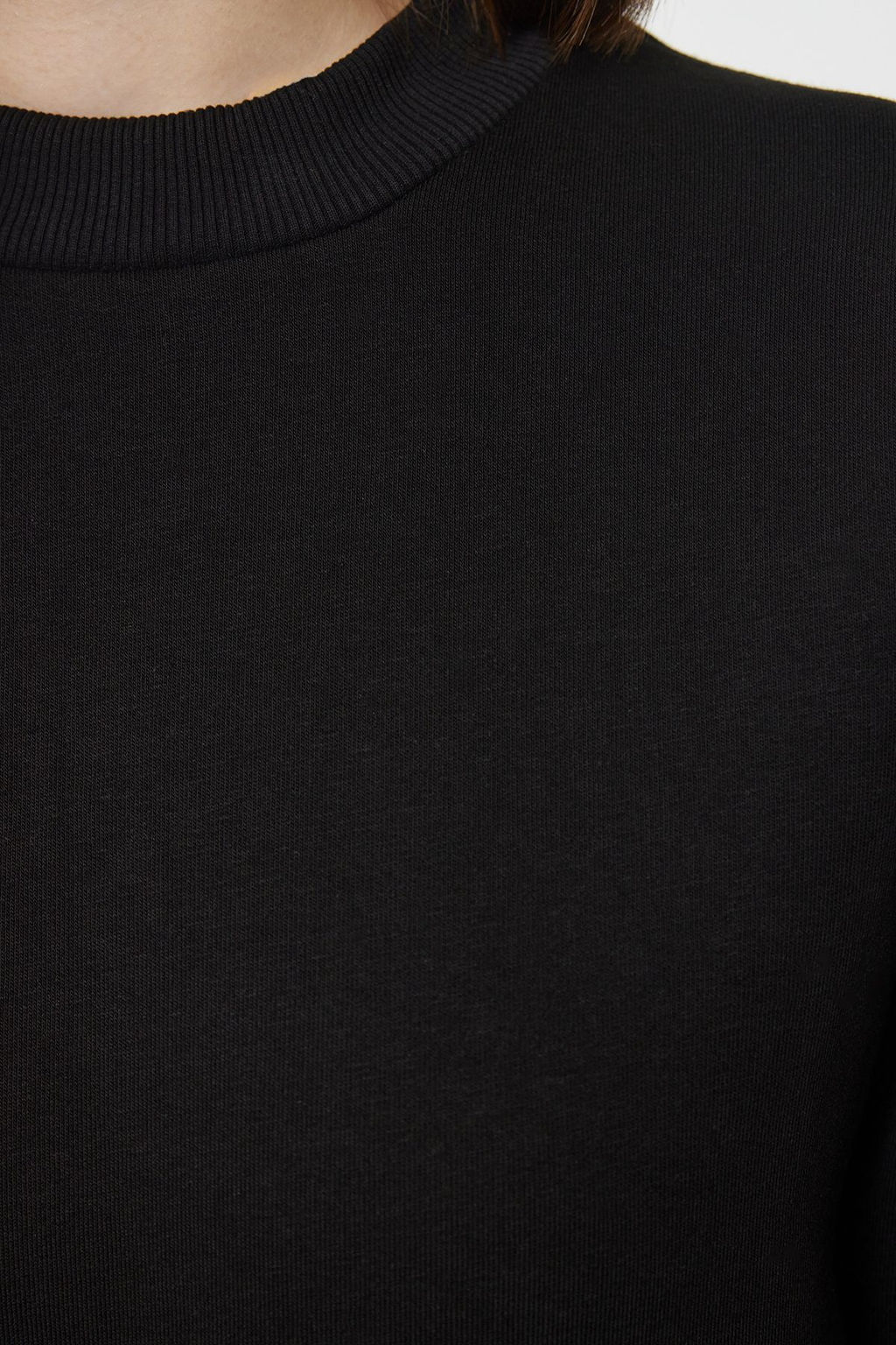 TRENDYOLMILLA Bordo Kal?n Ici Polarl? Yar?m Bal?kc? Yaka Relaxed/Rahat Kal?p Orme Sweatshirt TWOAW20SW0584  фото 21