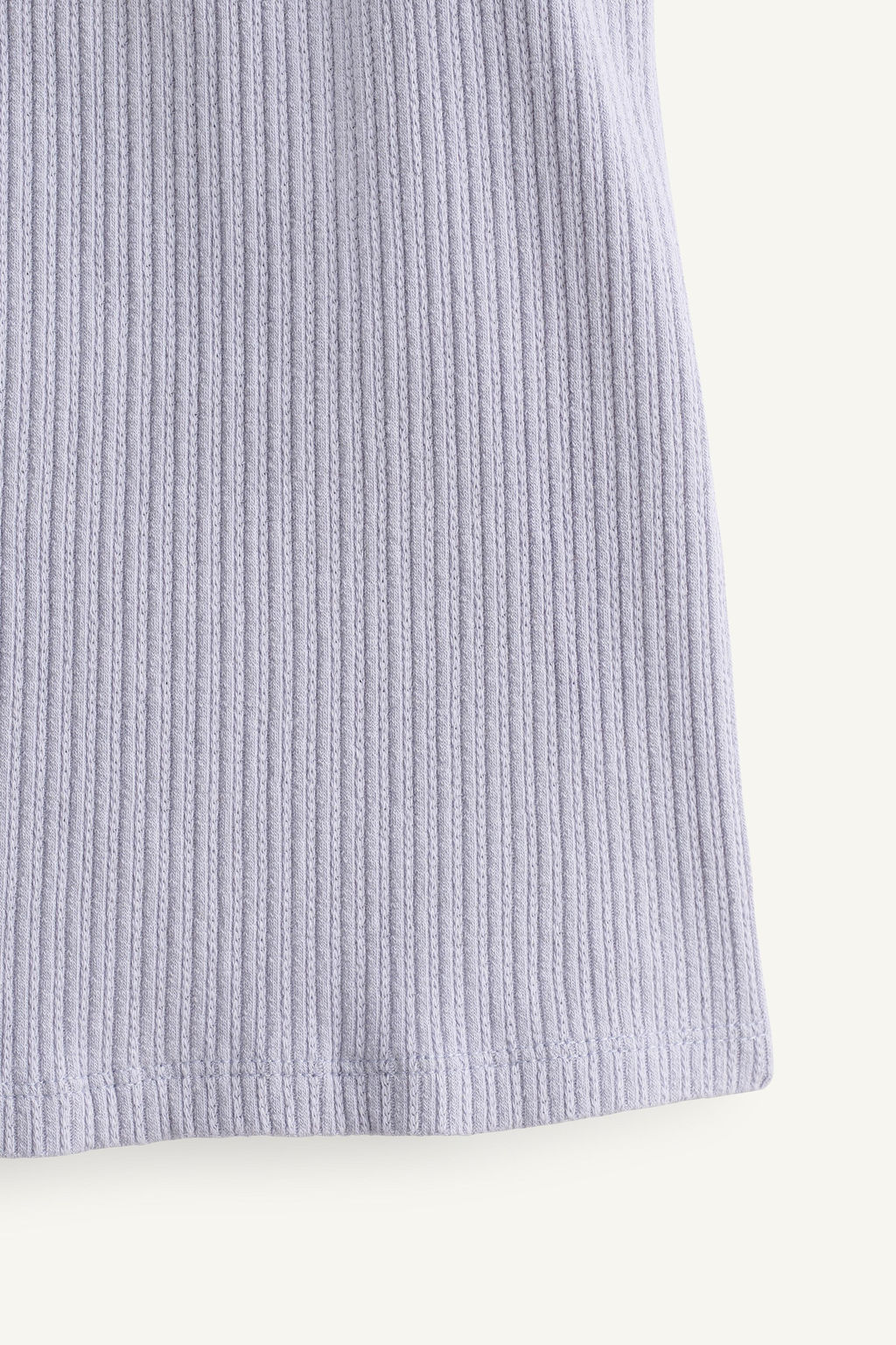 TOP TIRANTES RIB PUNTILLA CONTRASTE LIMITED EDITION / Gris azul - Zara фото 6