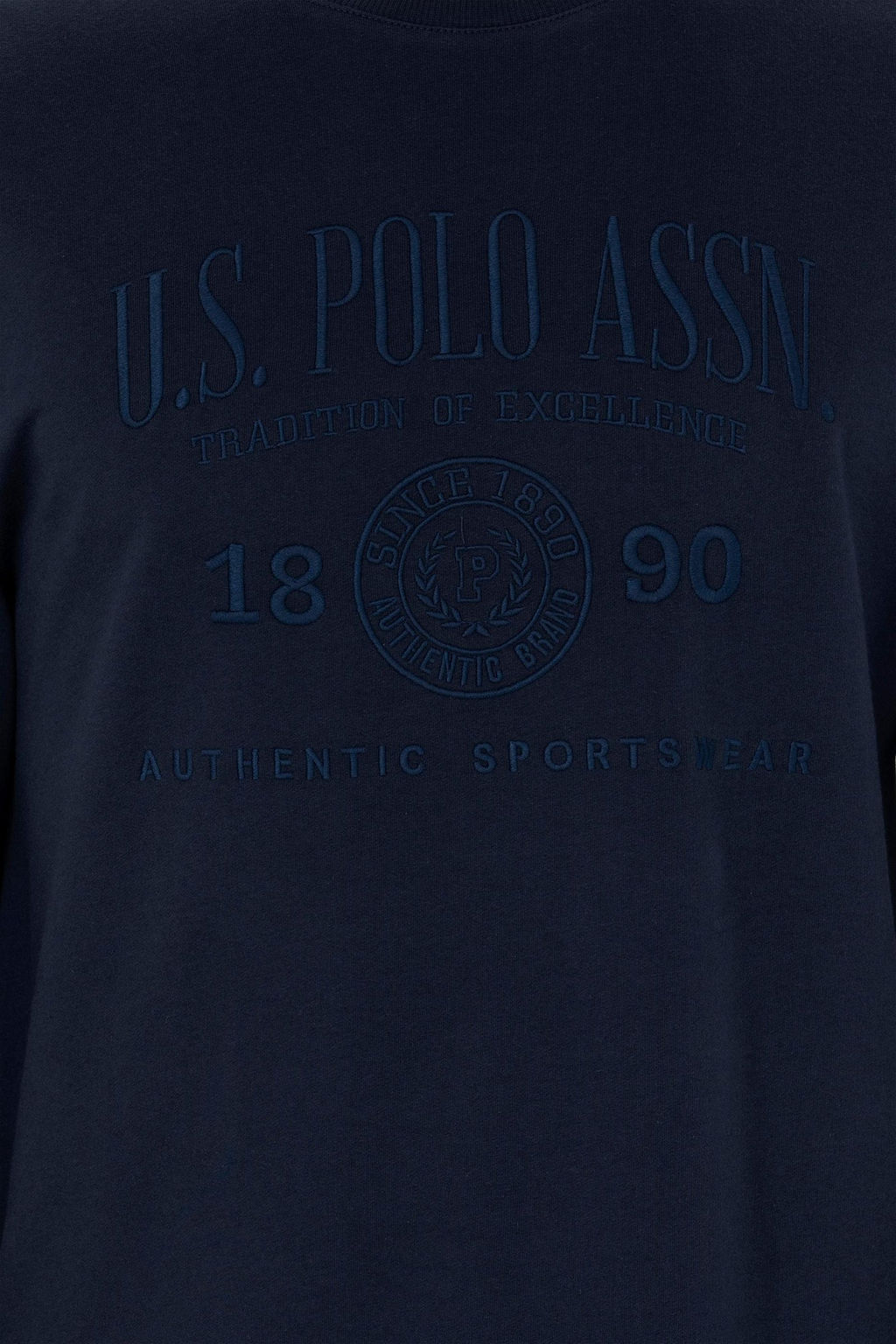 U. S. Polo Assn / Мужской темно-синий свитшот - U.s. polo assn фото 13