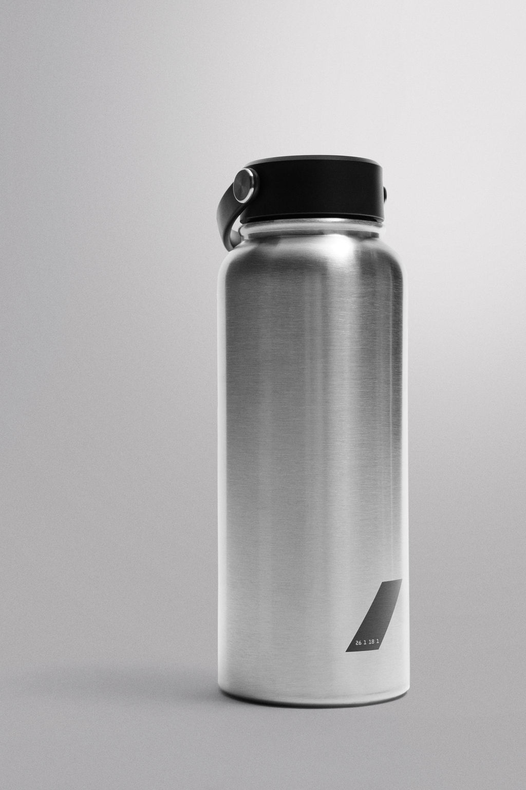 BOTELLA ACERO INOXIDABLE 1L / Plata - Zara фото 2