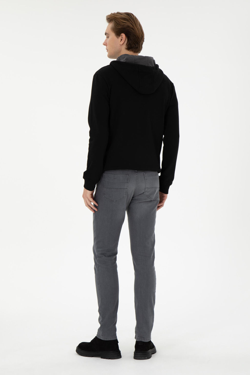 Мужские серые джинсовые брюки Неожиданная скидка в корзине - U.s. polo assn фото 4