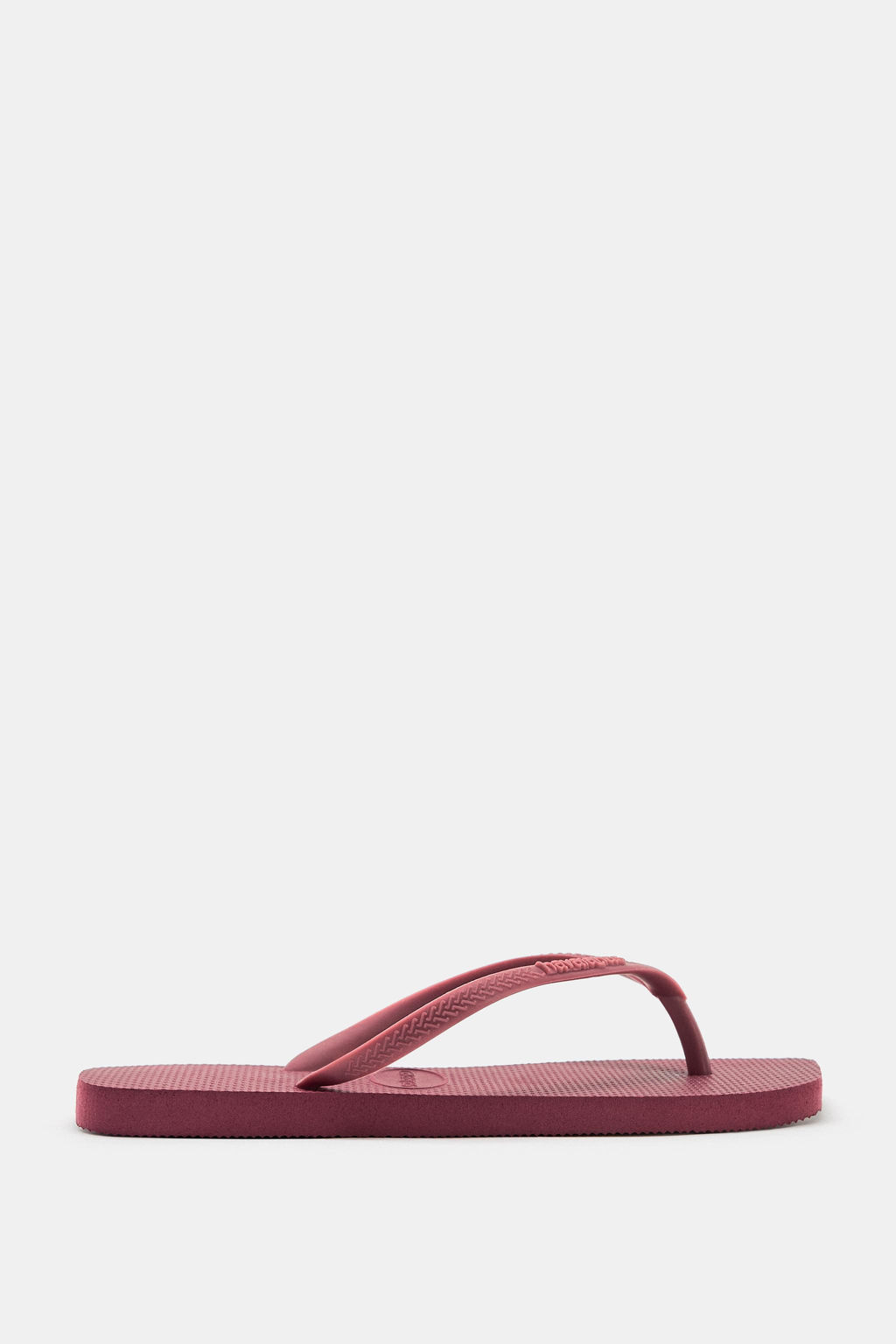 SANDALIAS HAVAIANAS ® x ZARA / Rojo Burgundy  фото 2