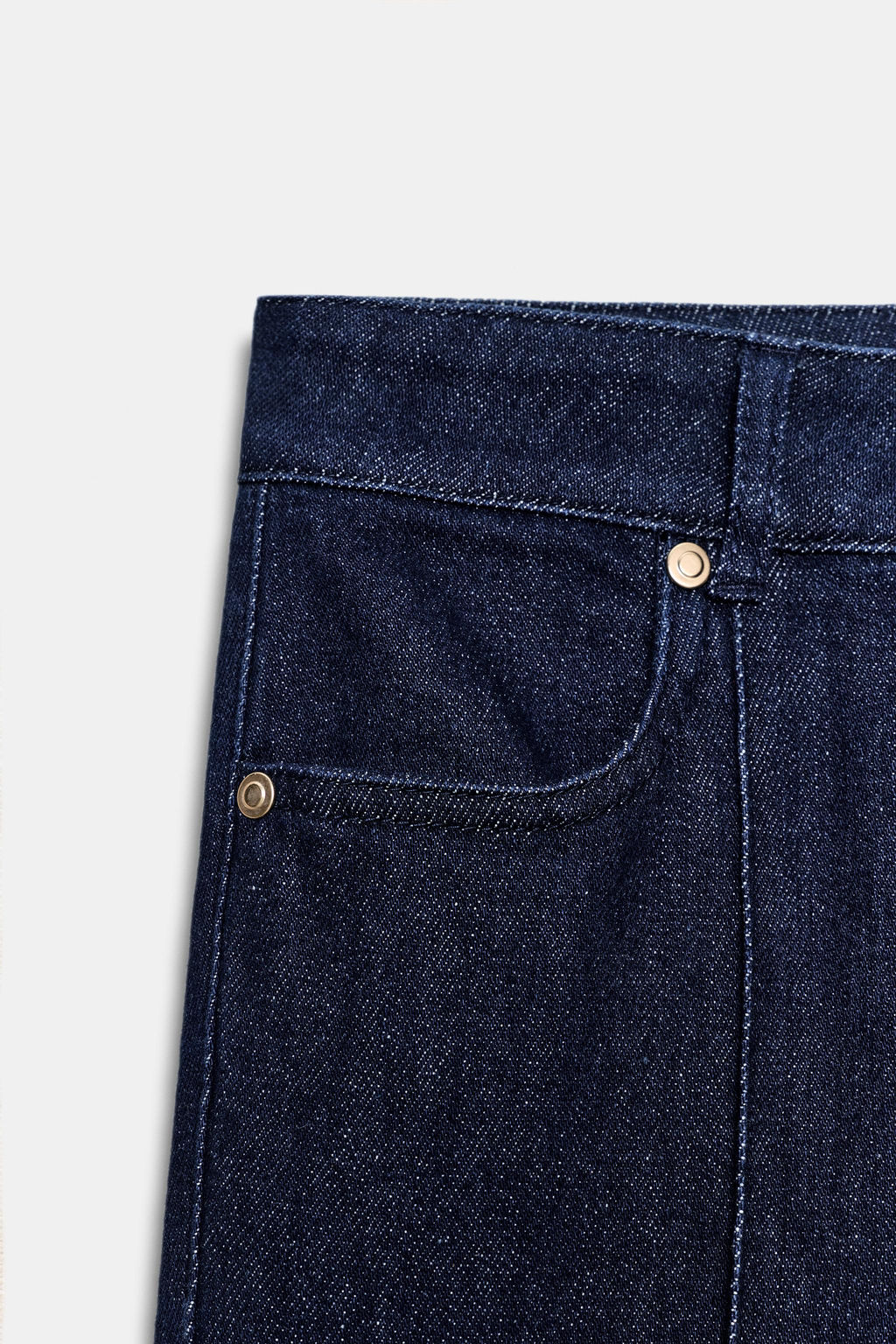 FLARE TROUSERS WITH SEAM DETAIL - Zara фото 18