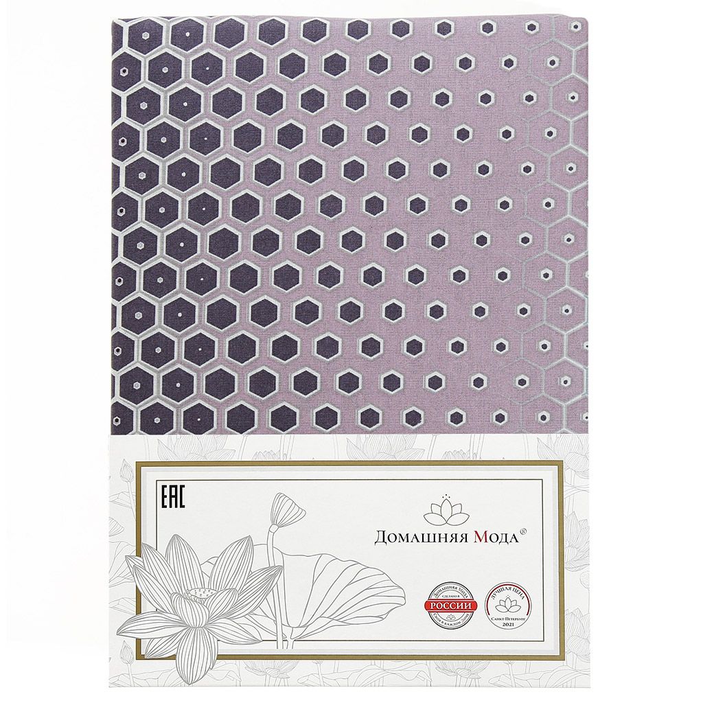 Пододеяльник на пуговицах Евро Макси Турин 240х215см, бязь Комфорт 121г/м2, хлопок 100%, упаковка классическая ПВХ 28х41см, Домашняя мода (Россия) фото 3