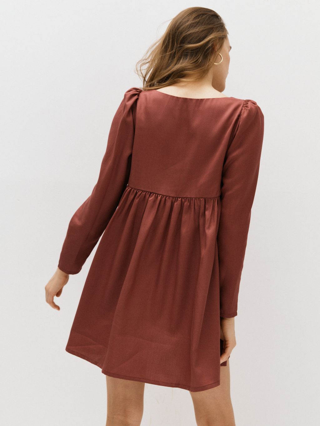 Платье 123.050027/бордовый - Seven senses фото 6