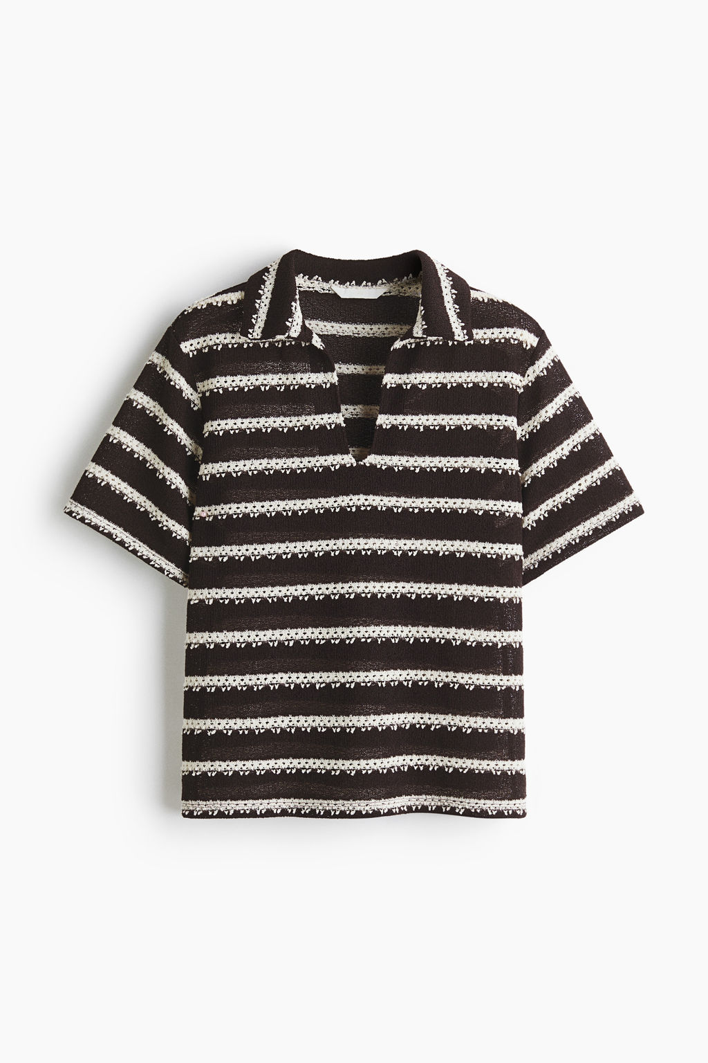 Polo efecto crochet - H&m фото 2