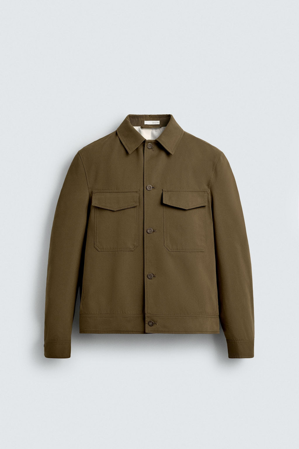 COTTON BLEND TECHNICAL JACKET - Zara фото 7
