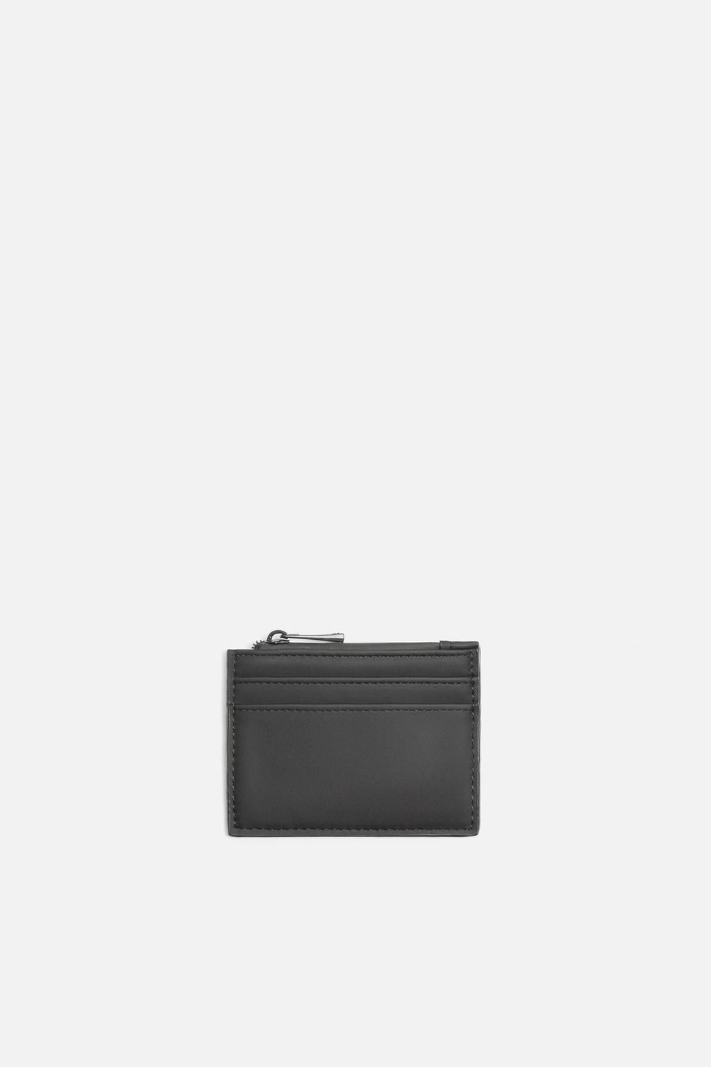 RUBBERISED CARD HOLDER - Zara фото 5