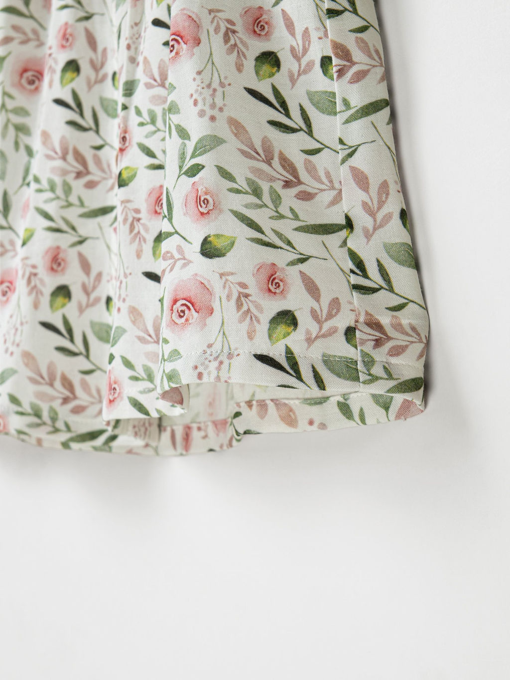 Платье хлопковое "Розы"