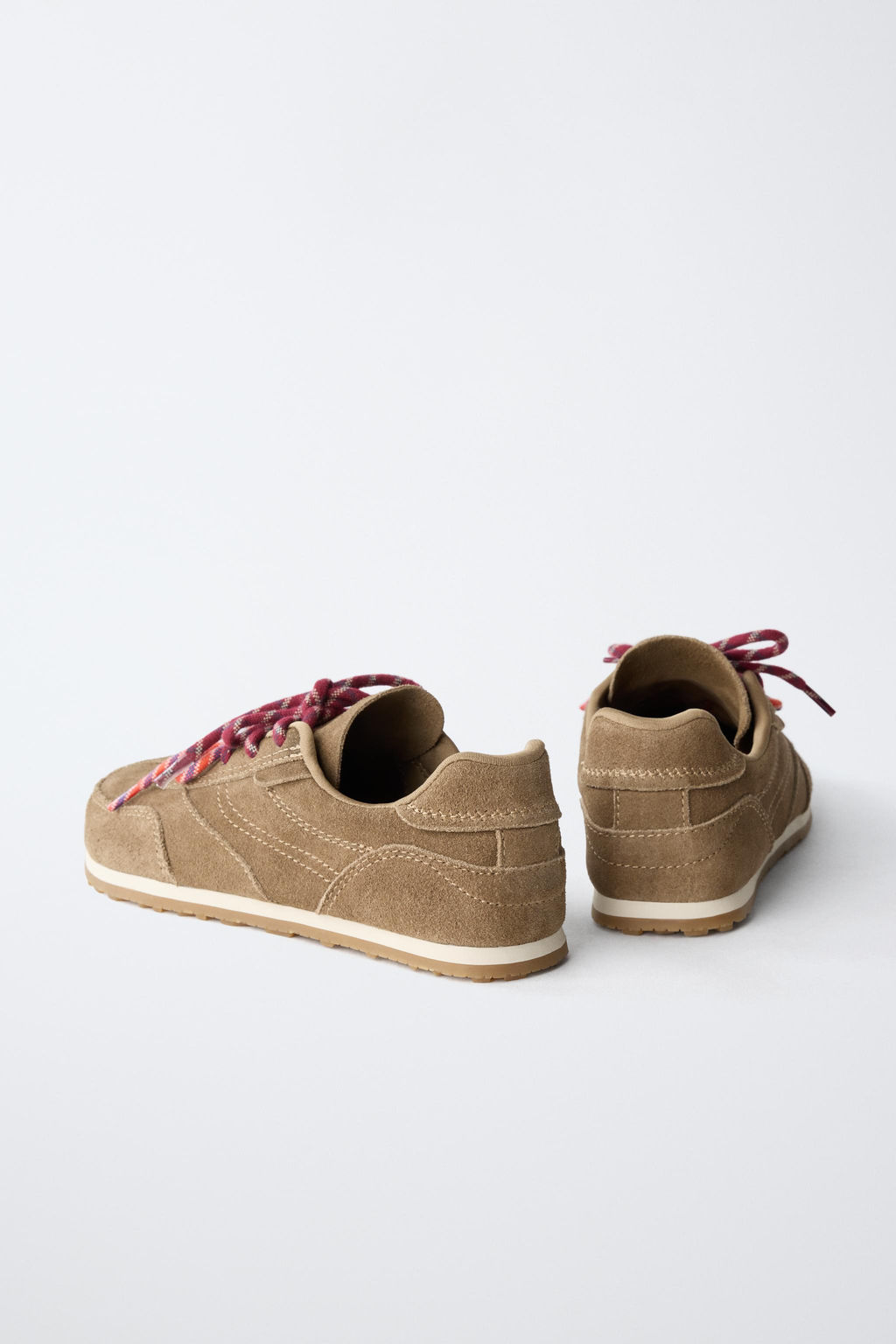 ZAPATILLA DEPORTIVA BAREFOOT PIEL / Marr?n - Zara фото 3