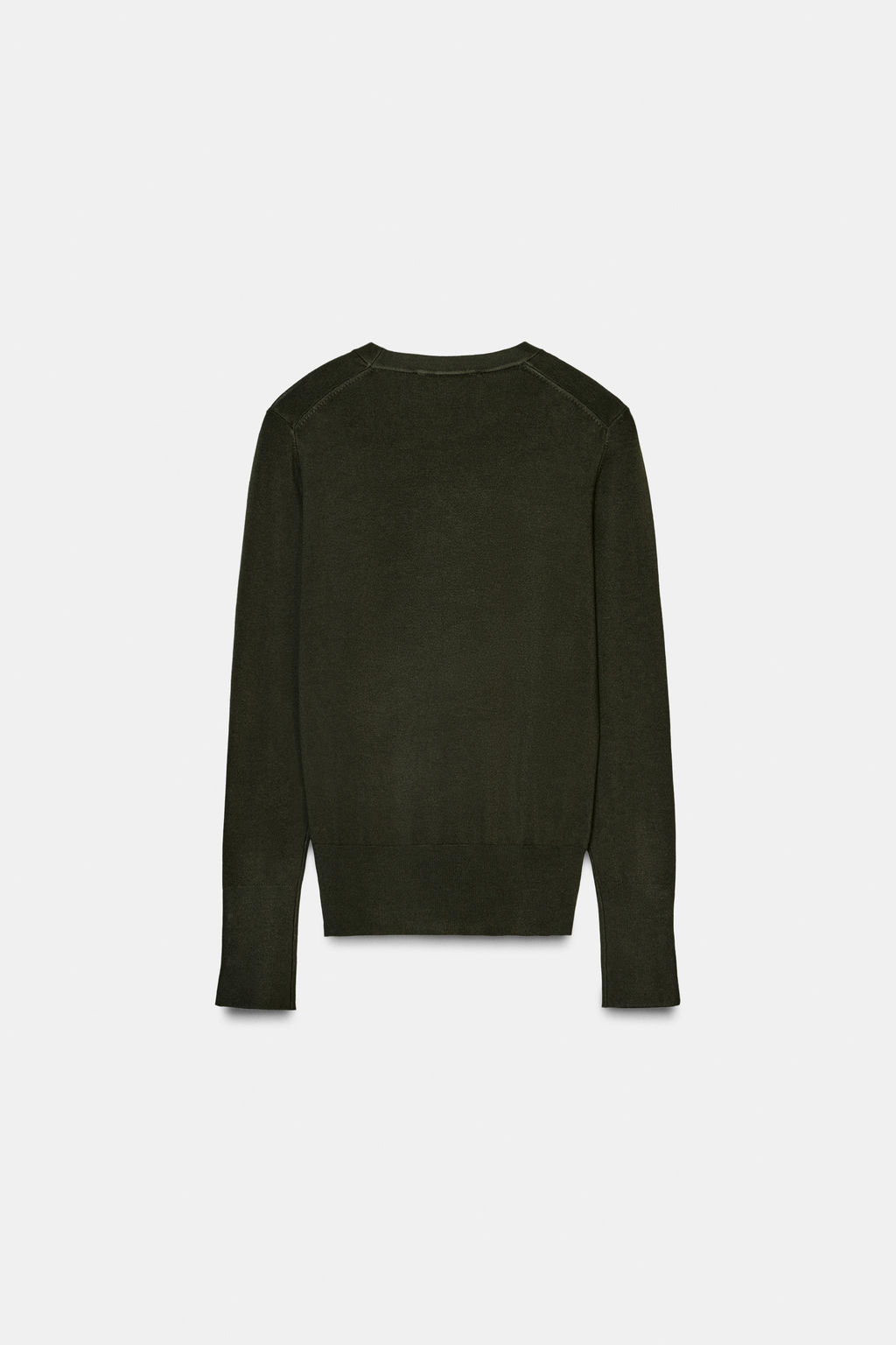 BASIC PLAIN KNIT JUMPER - Zara фото 13