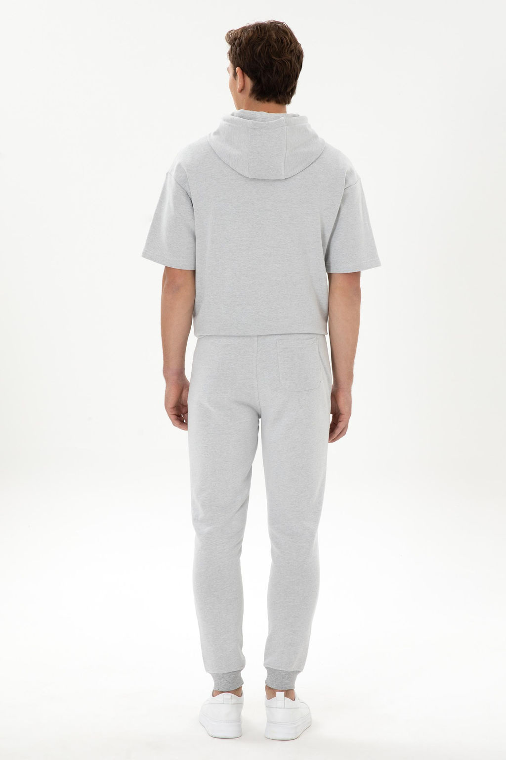 Erkek Gri Melanj E_ofman Alt_ - U.s. polo assn фото 4