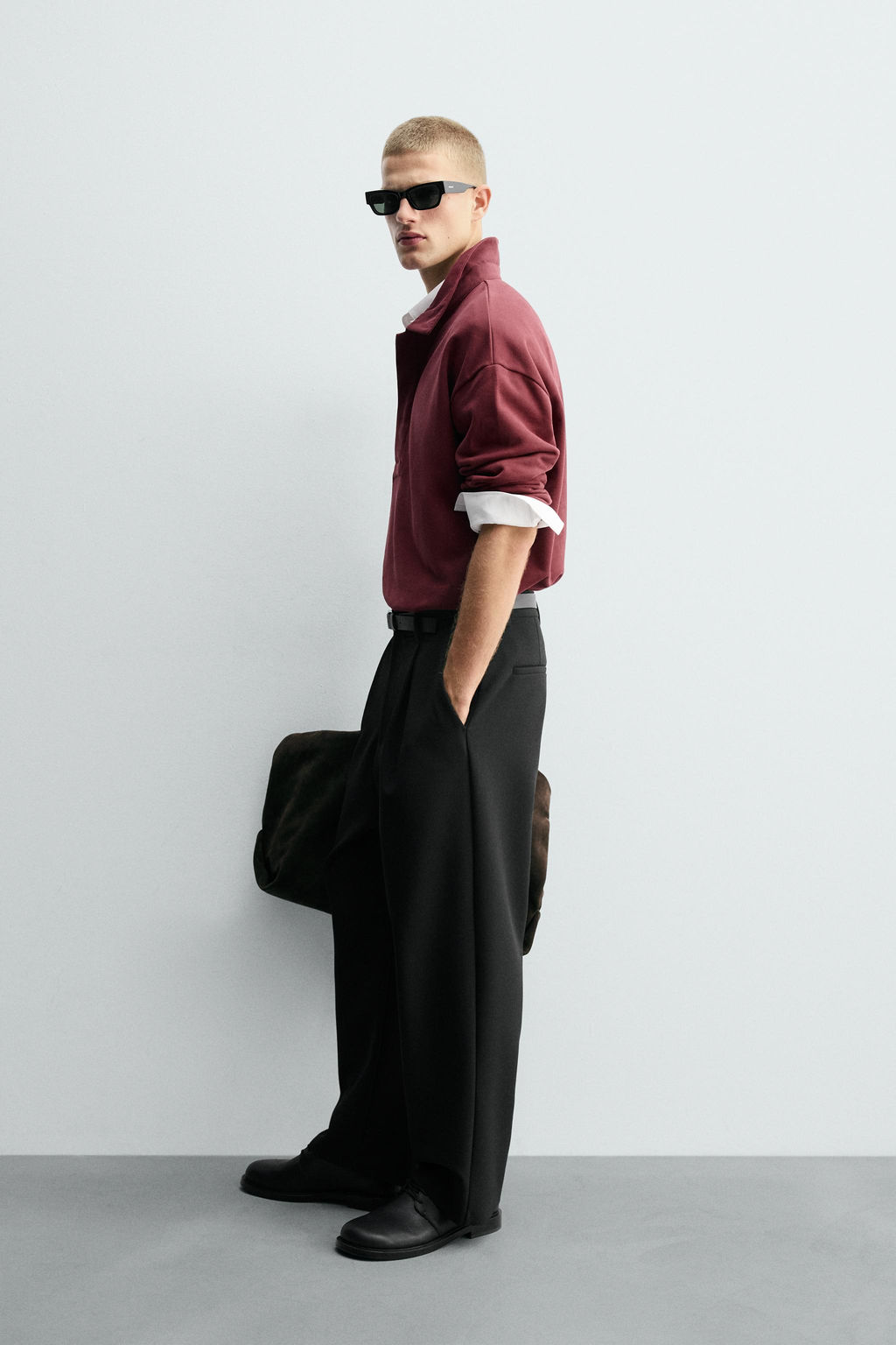 BOXY FIT POLO SHIRT - Zara фото 4