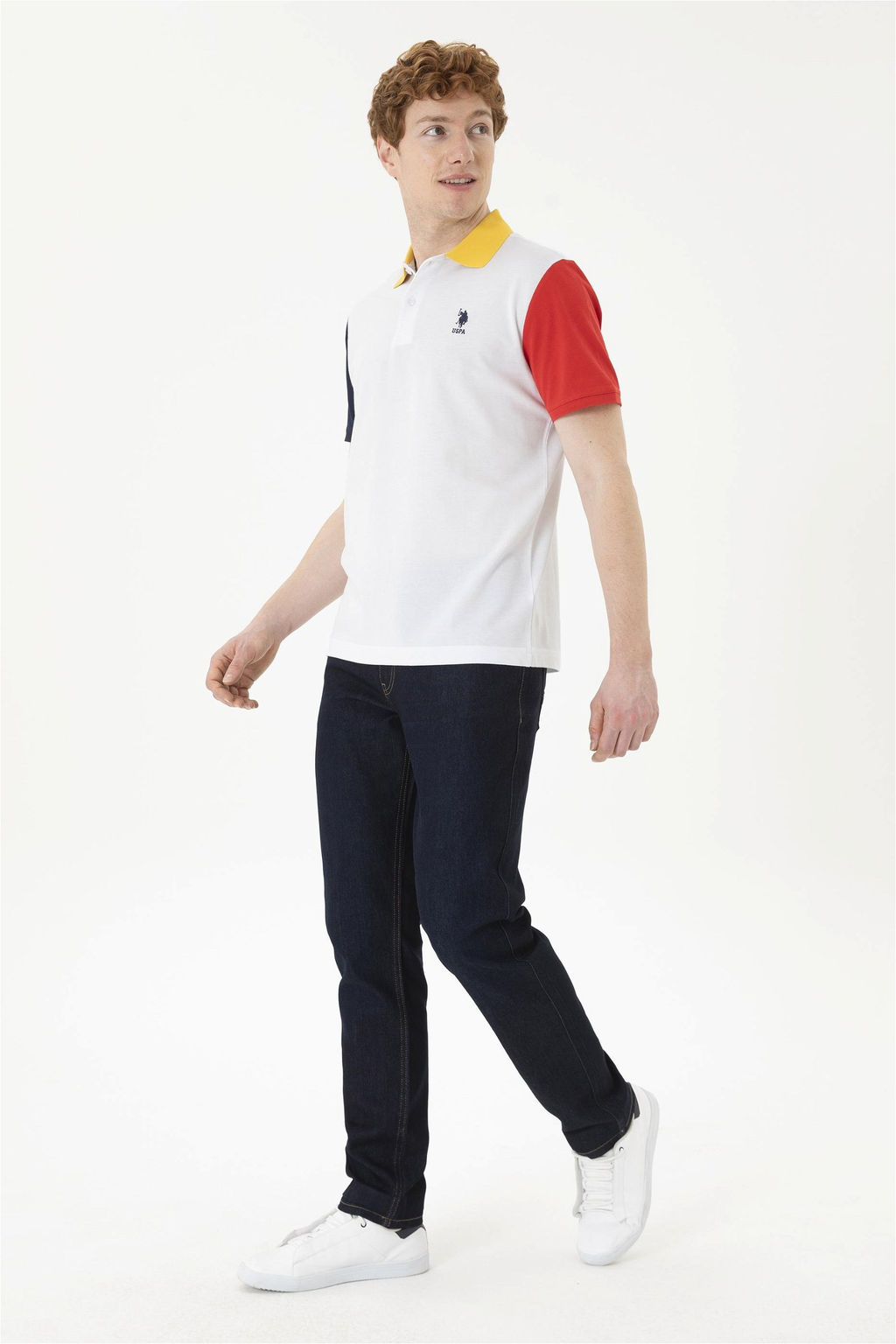 Мужская белая футболка - U.s. polo assn фото 4