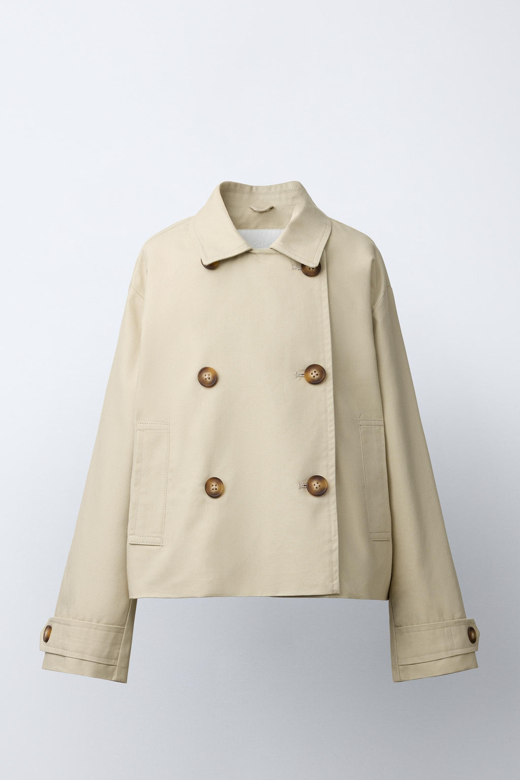 TRENCH CORTO / Beige - Zara фото 2