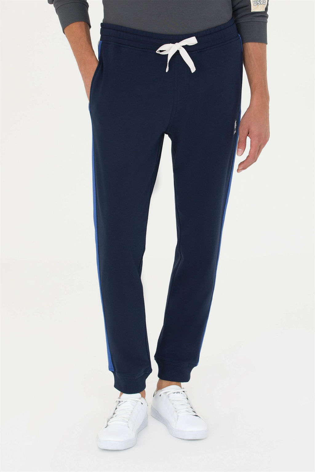 U. S. Polo Assn Мужские темно-синие спортивные штаны - U.s. polo assn фото 2