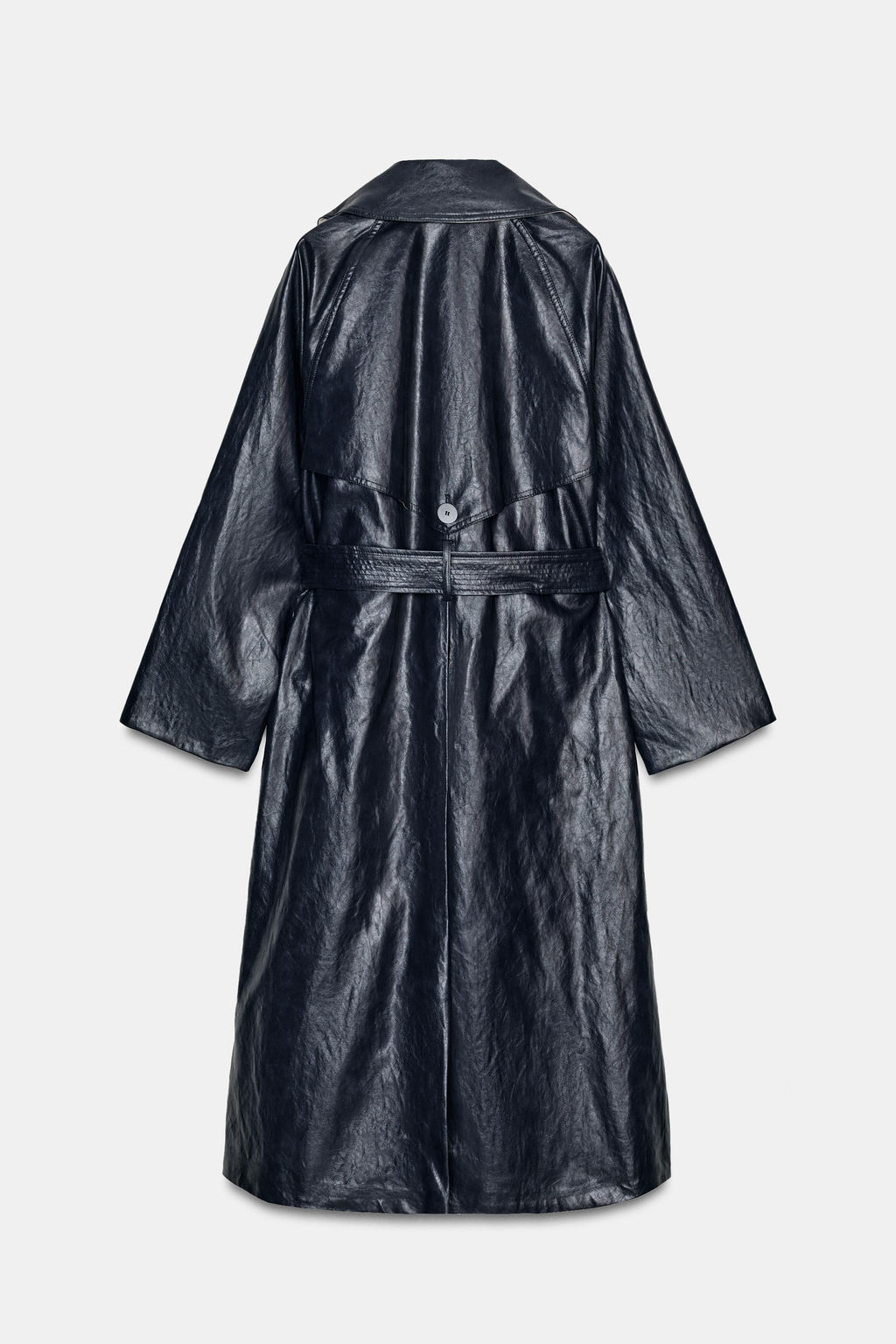 OVERSIZE LEATHER EFFECT TRENCH COAT ZW COLLECTION - Zara фото 7
