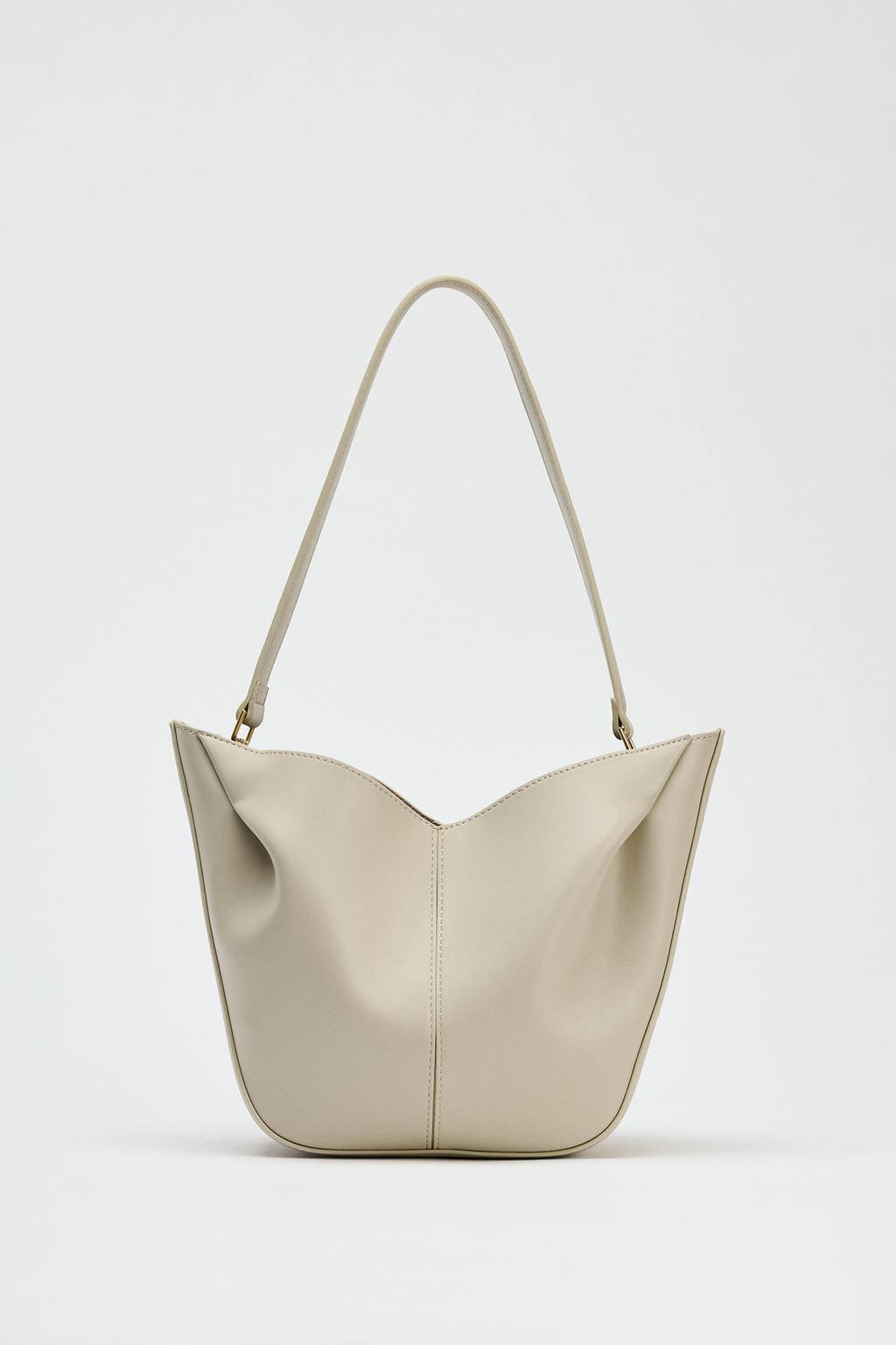 GATHERED TOTE BAG - Zara фото 11