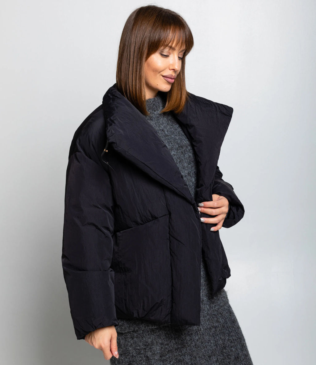 Куртка #КТ8601 (2), чёрный - Dommod фото 2