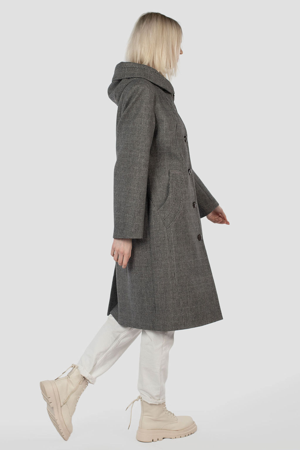 01-11690 Пальто женское демисезонное