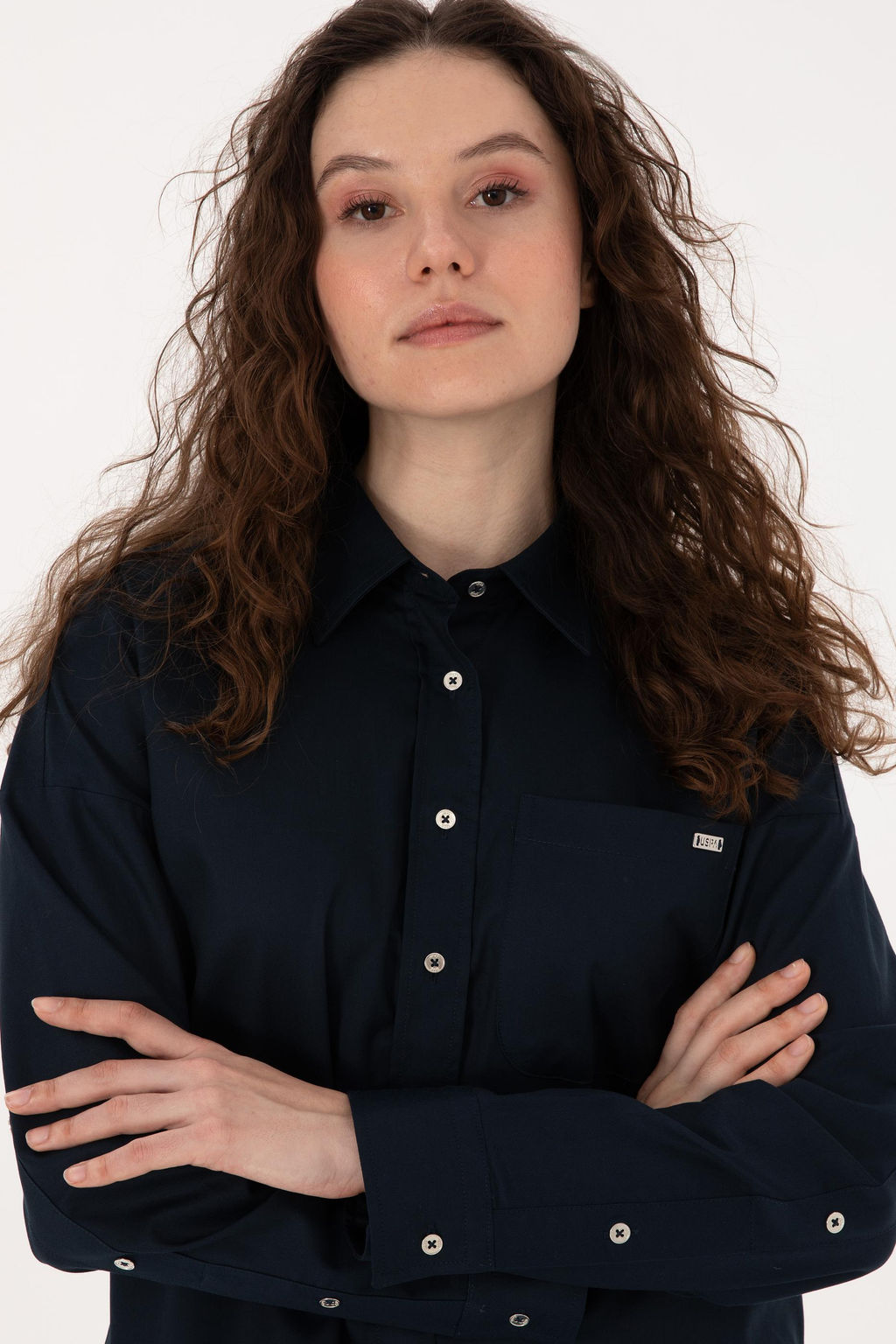 Kad_n Lacivert Uzun Kollu G_mlek - U.s. polo assn фото 2