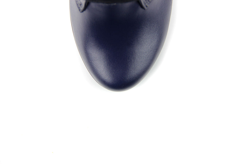 Ботильоны 902.blue.828/Шерсть