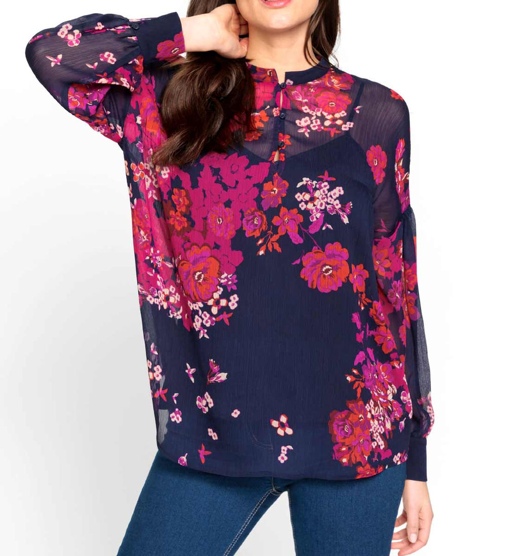 Блузка и топ, розово-синие - Heine фото 3