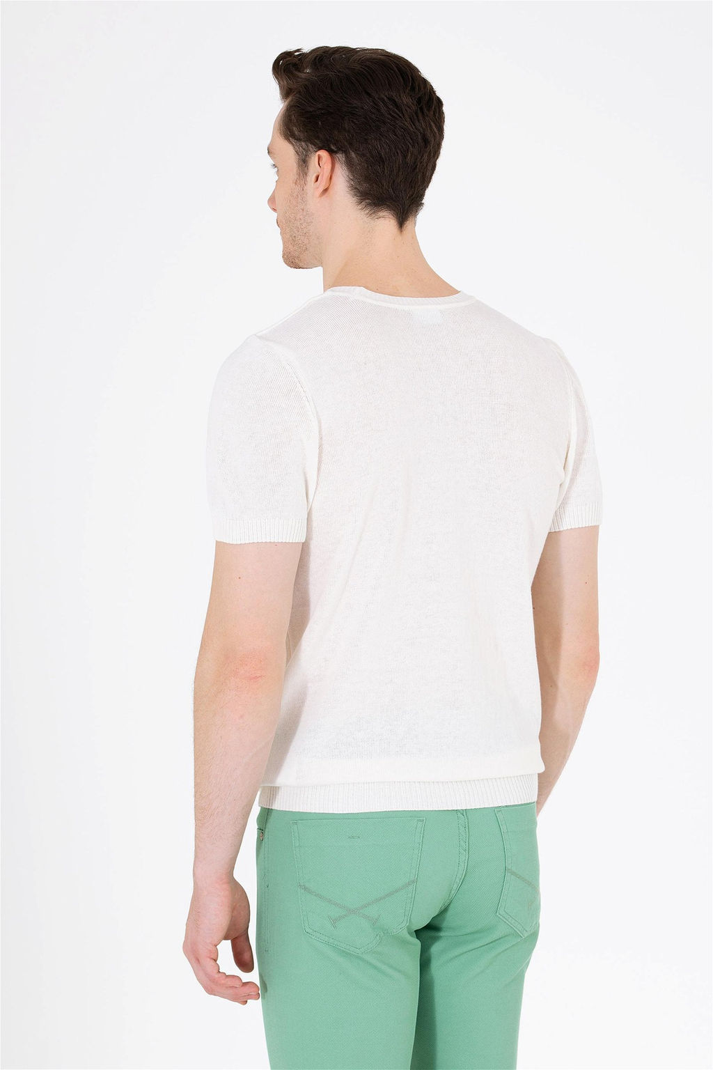 U. S. Polo Assn Мужской свитер цвета экрю - U.s. polo assn фото 6