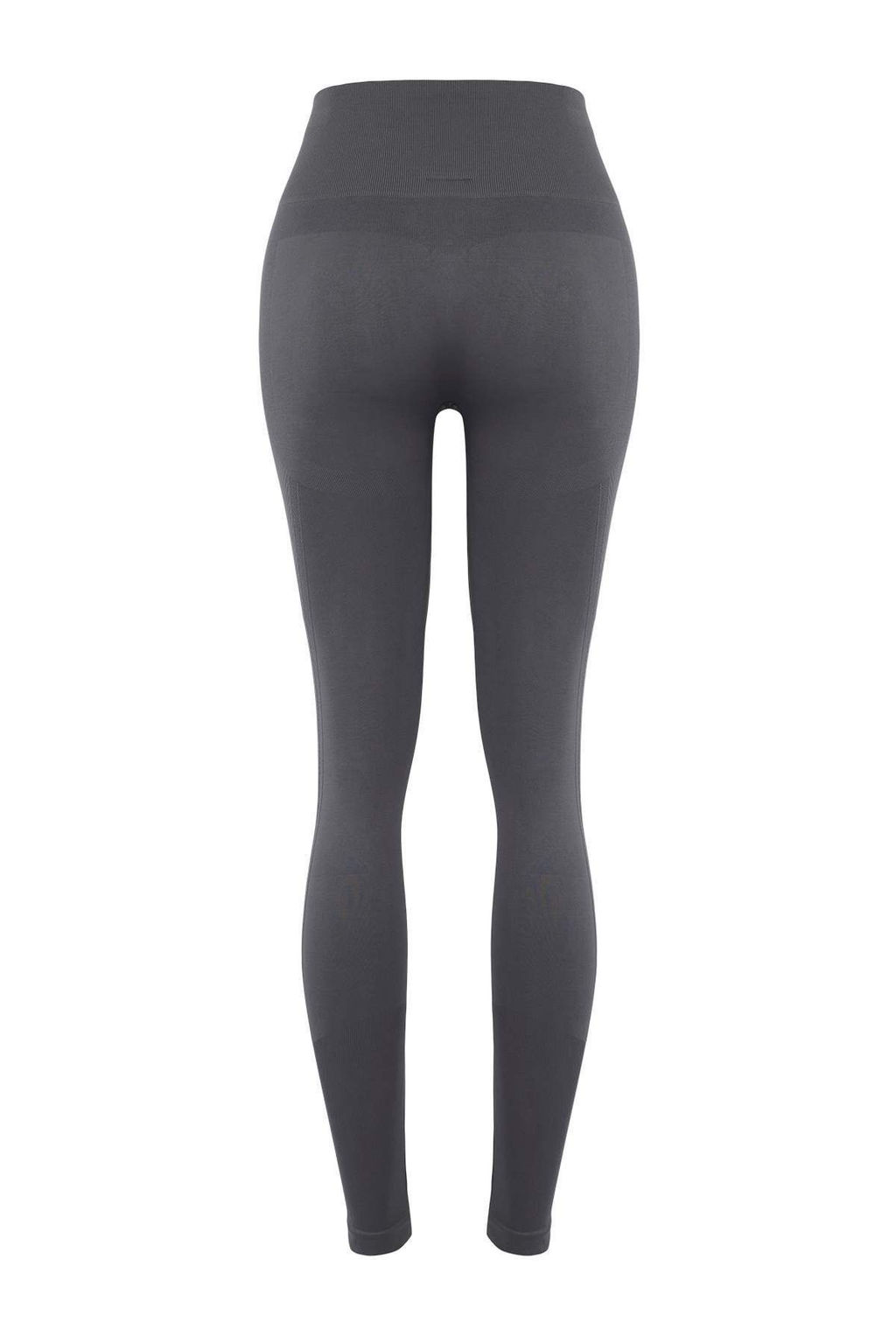 Antrasit Seamless/Dikissiz Tam Boy Orme Spor Tayt THMAW26TY00003 - Trendyolmilla фото 6