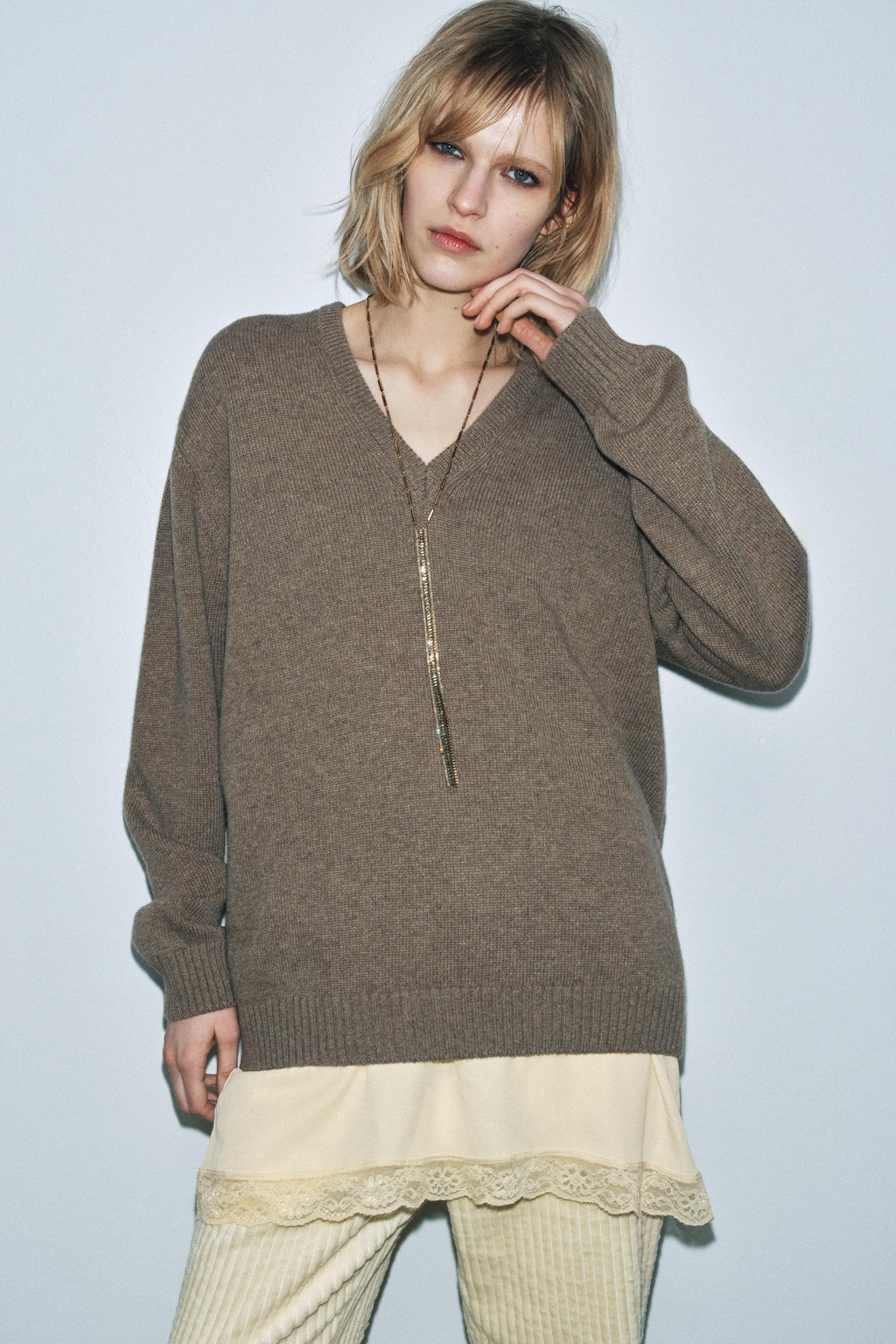 WOOL BLEND JUMPER - Zara фото 2