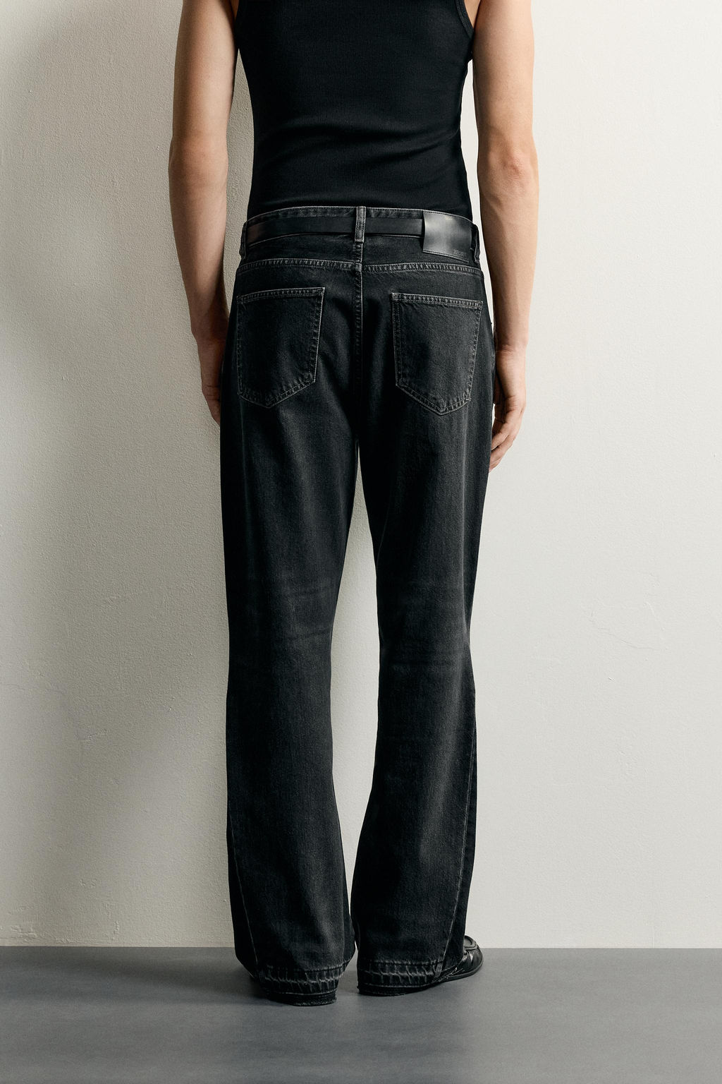 JEANS FLARE FIT / Carb?n - Zara фото 3