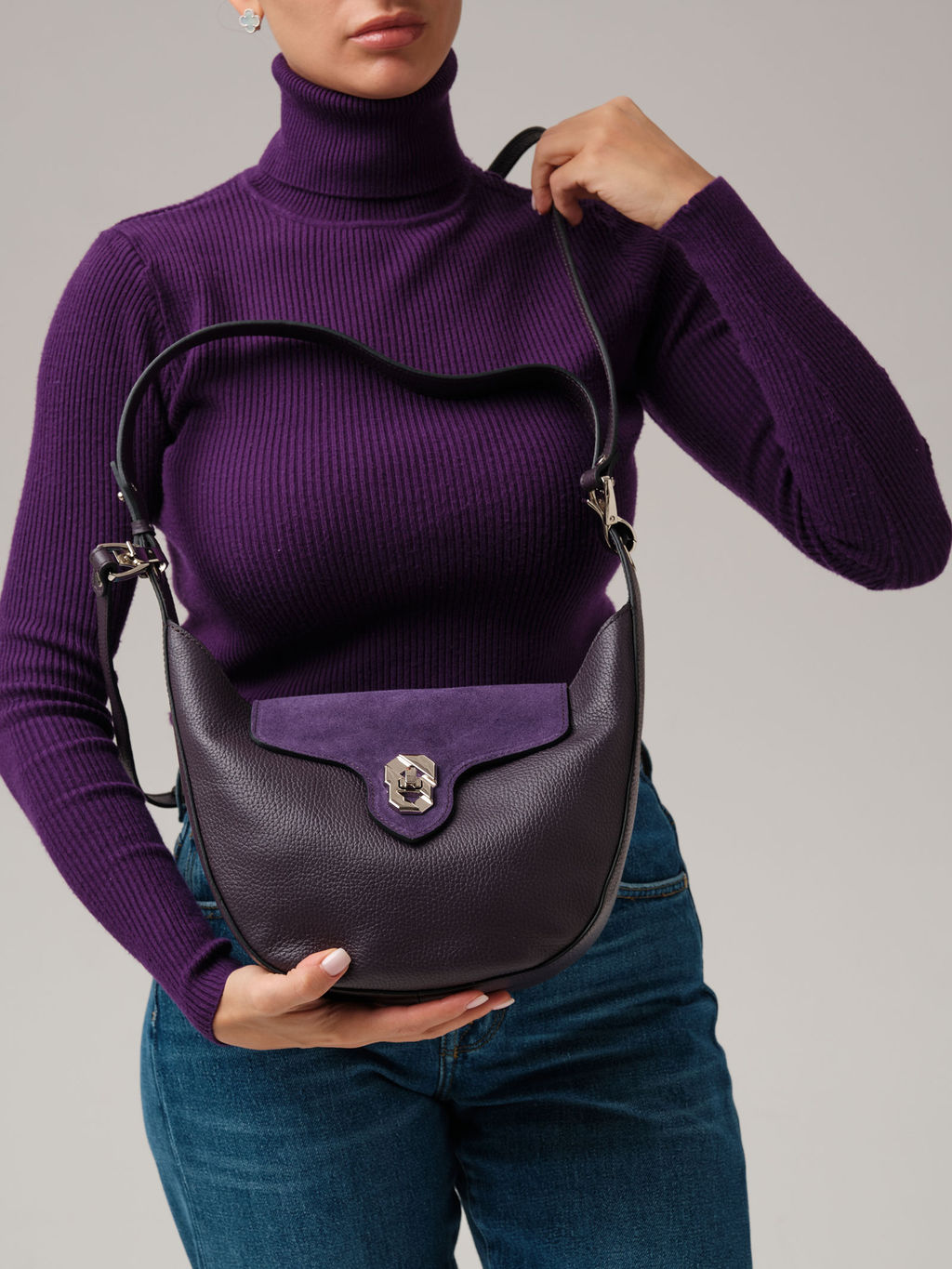 Сумка Azaro 30953 пыльно-фиолетовый