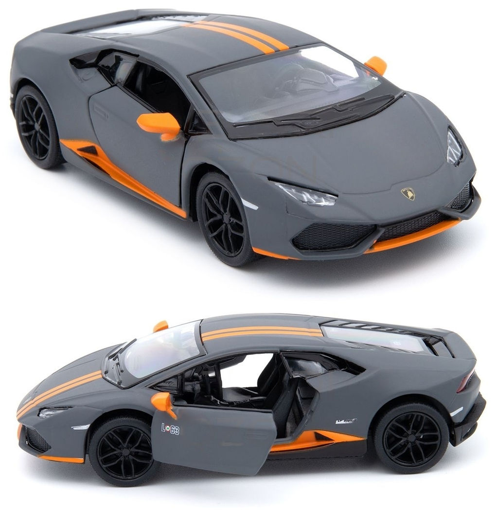 Kinsmart. Модель арт.КТ5401/1 "Lamborghini Huracan LP 610-4 Avio" 1:36 (графитовый) инерц.