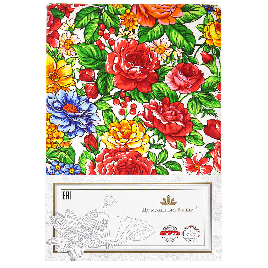 Дорожка столовая, сервировочная 50х180см Паулина, хлопок Премиум 236г/м2, упаковка классическая 28х41см, Домашняя мода (Россия)  фото 2