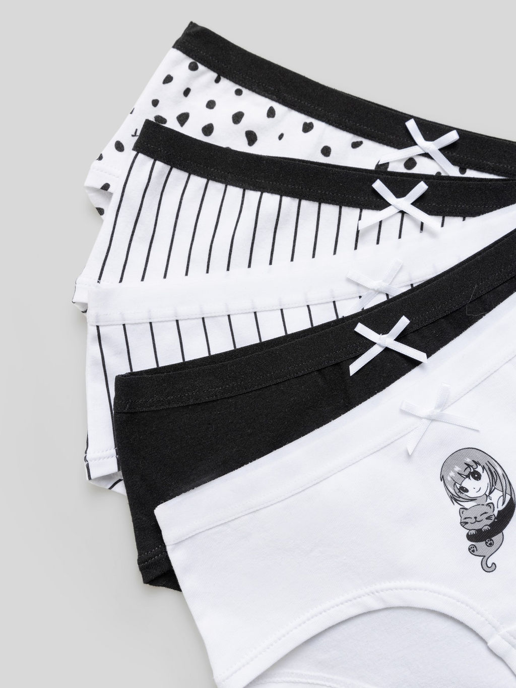 ACOOLA / Трусы детские для девочек в наборе из 5 шт. Anuket цвет в ассортименте  фото 3