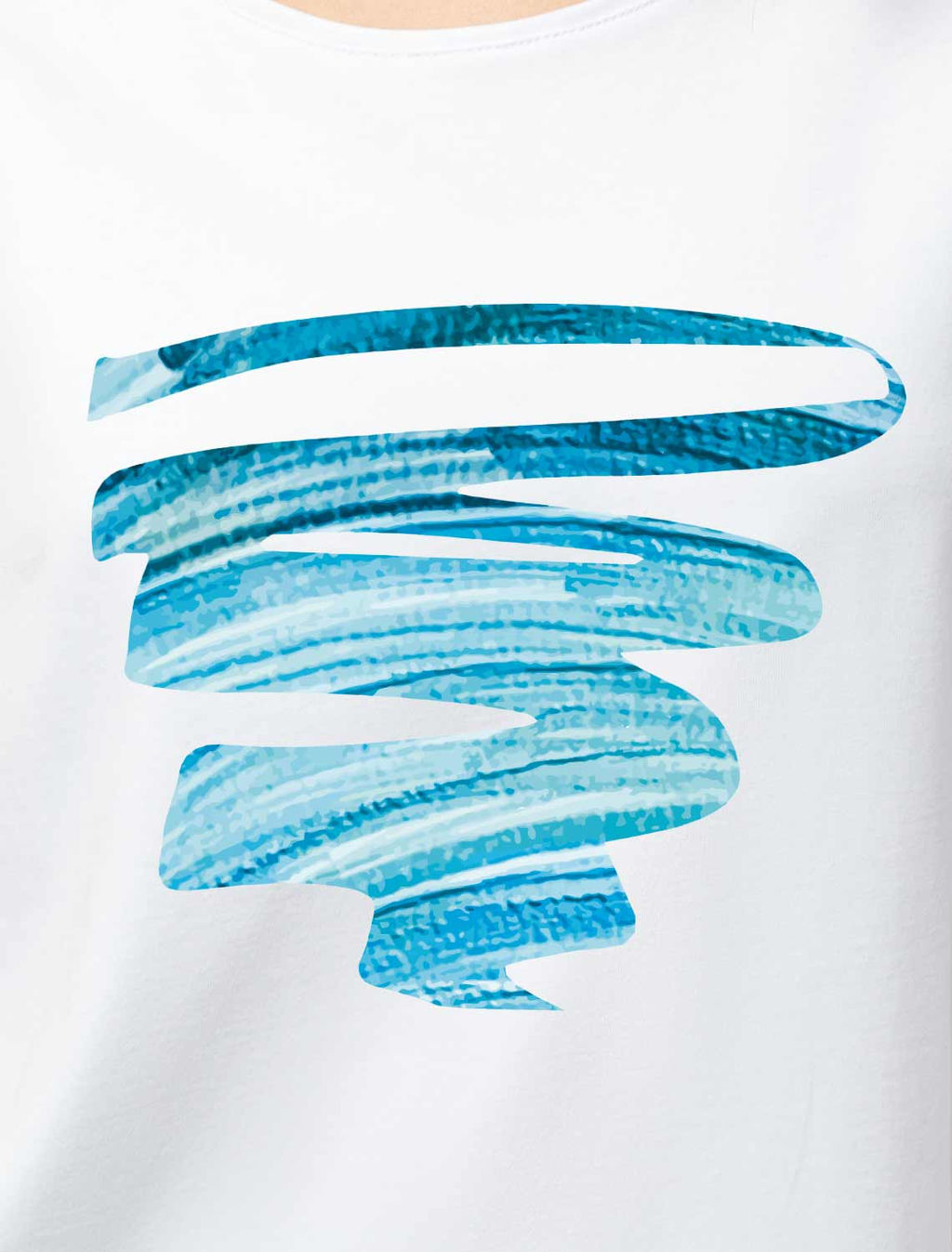 VILATTE / Футболка из премиального хлопка с эластаном  фото 2